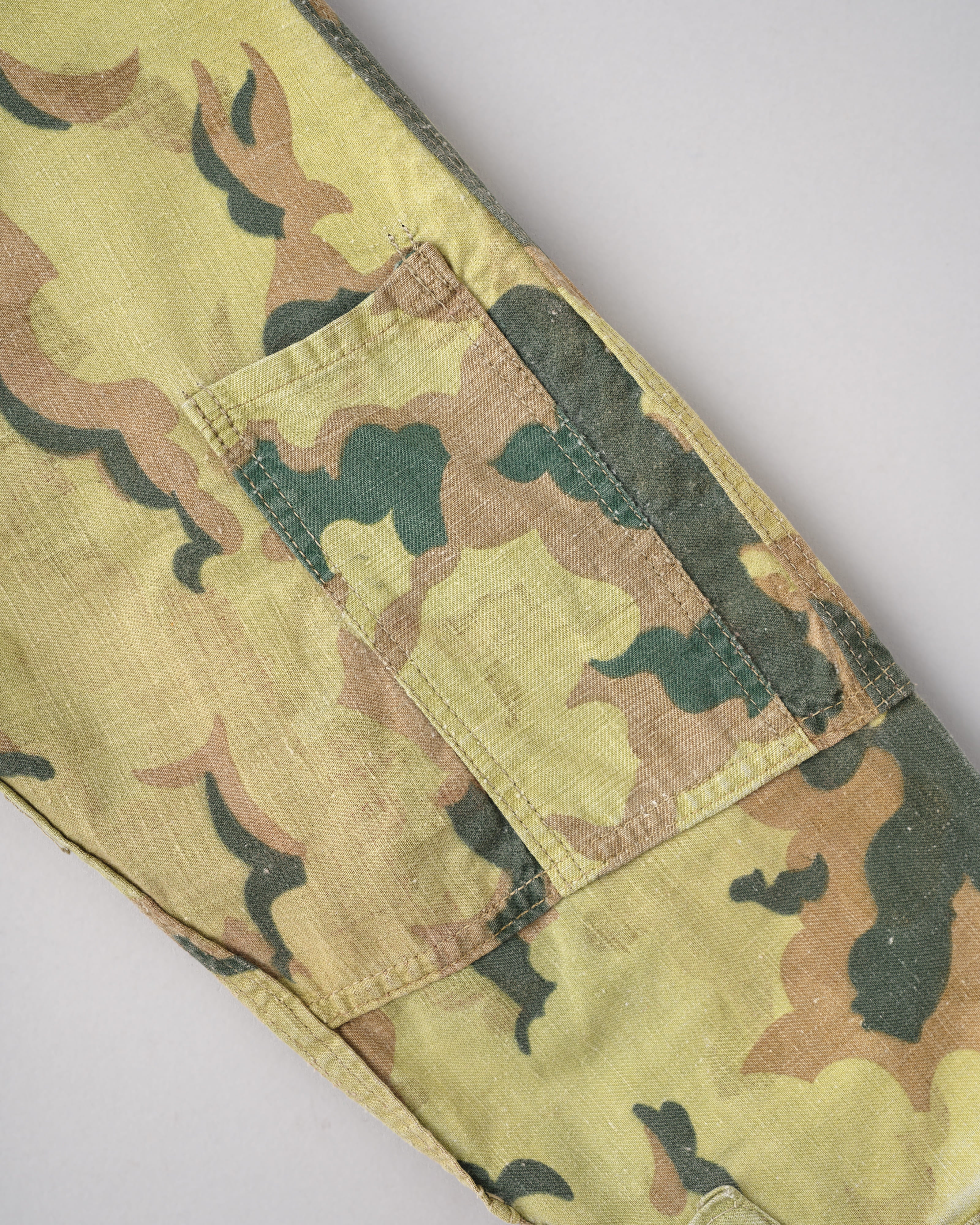 【~50's】Czechoslovakian Army Clouds Camouflage Reversible Smock "Modified"