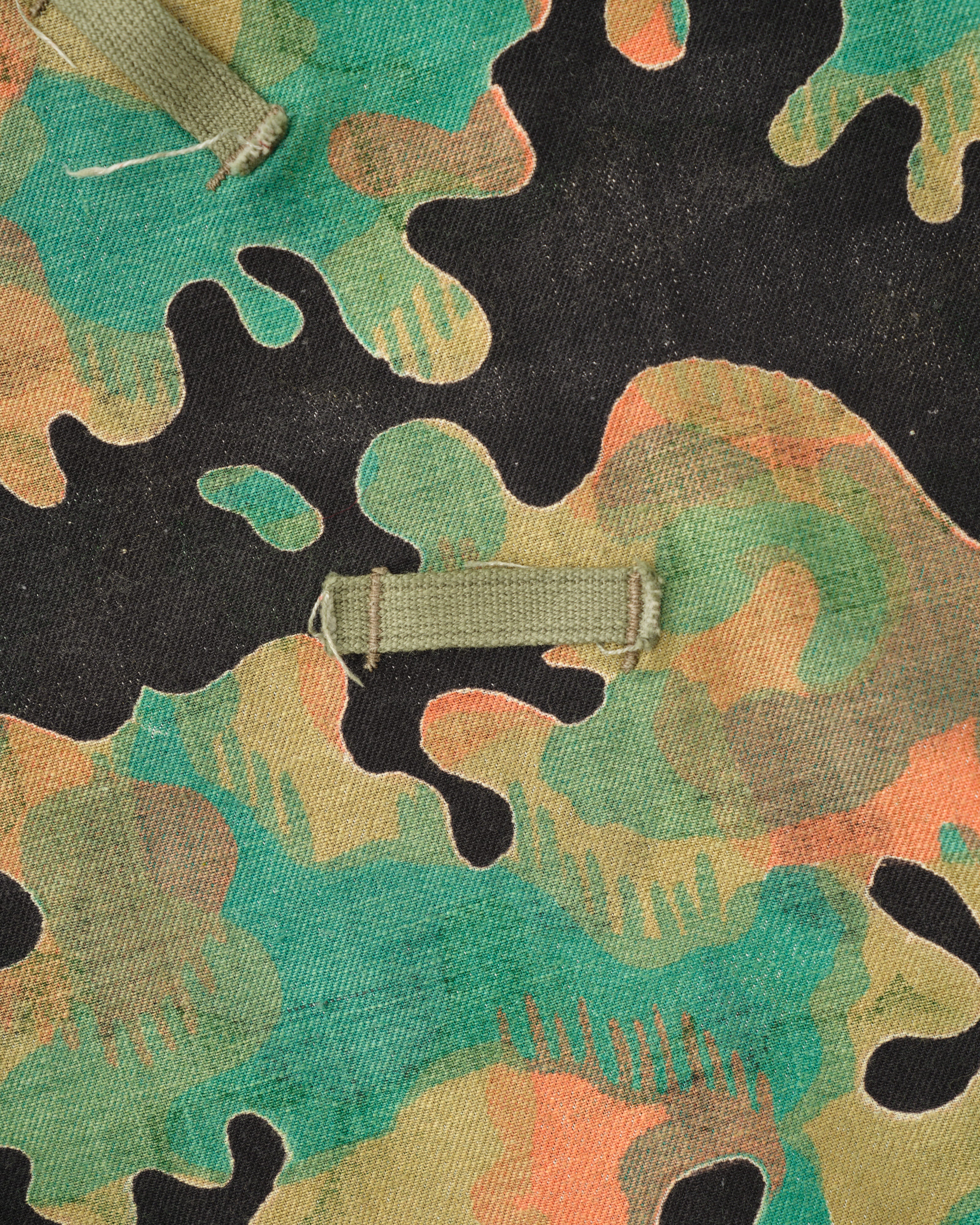 【~50’s】Czechoslovakian Army Dubaky Camouflage Reversible Smock With Gloves "Modified"