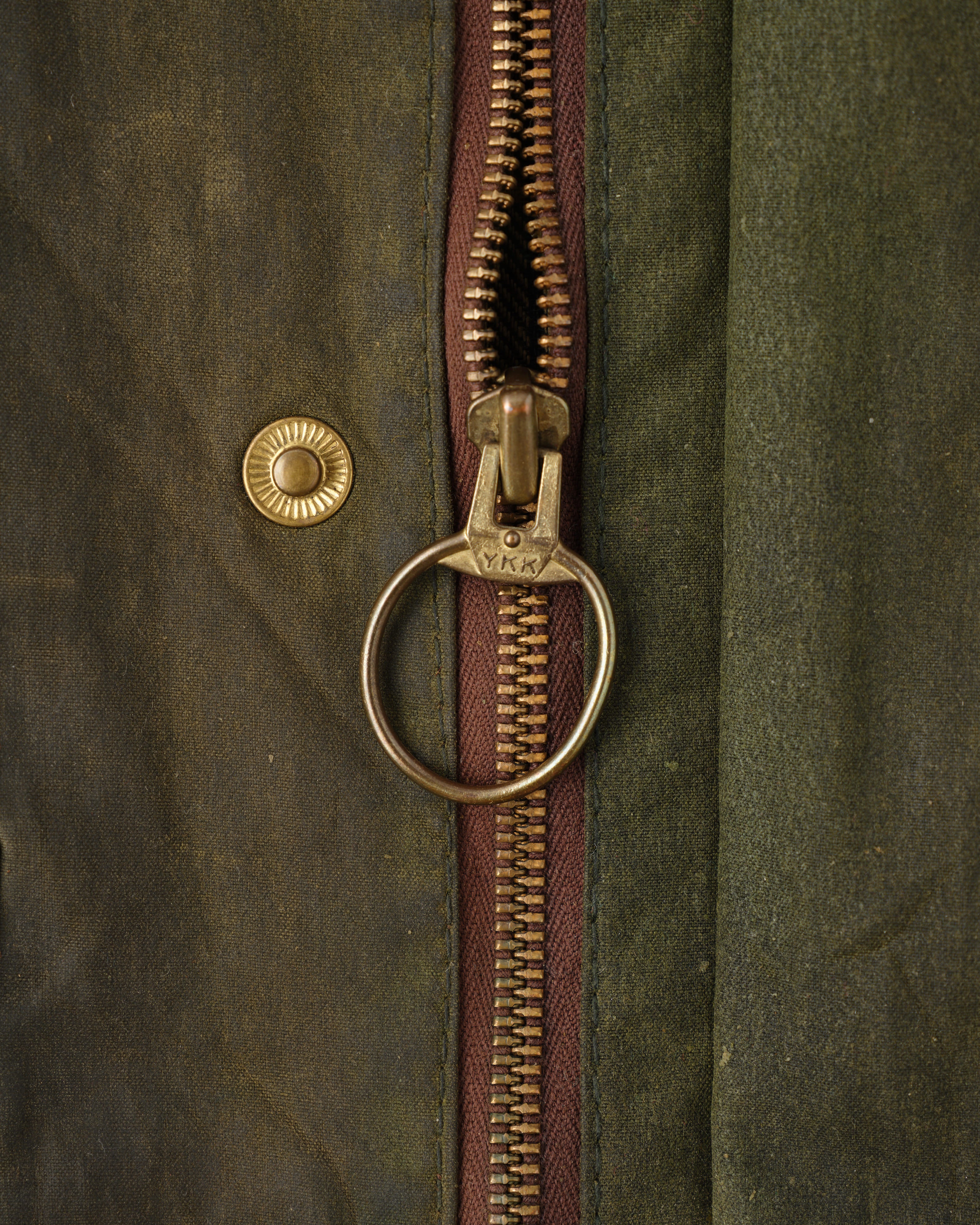 【~80's】Vintage Barbour Waxed Cotton Jacket "SPEY" 2 Crest Size.MEDIUM