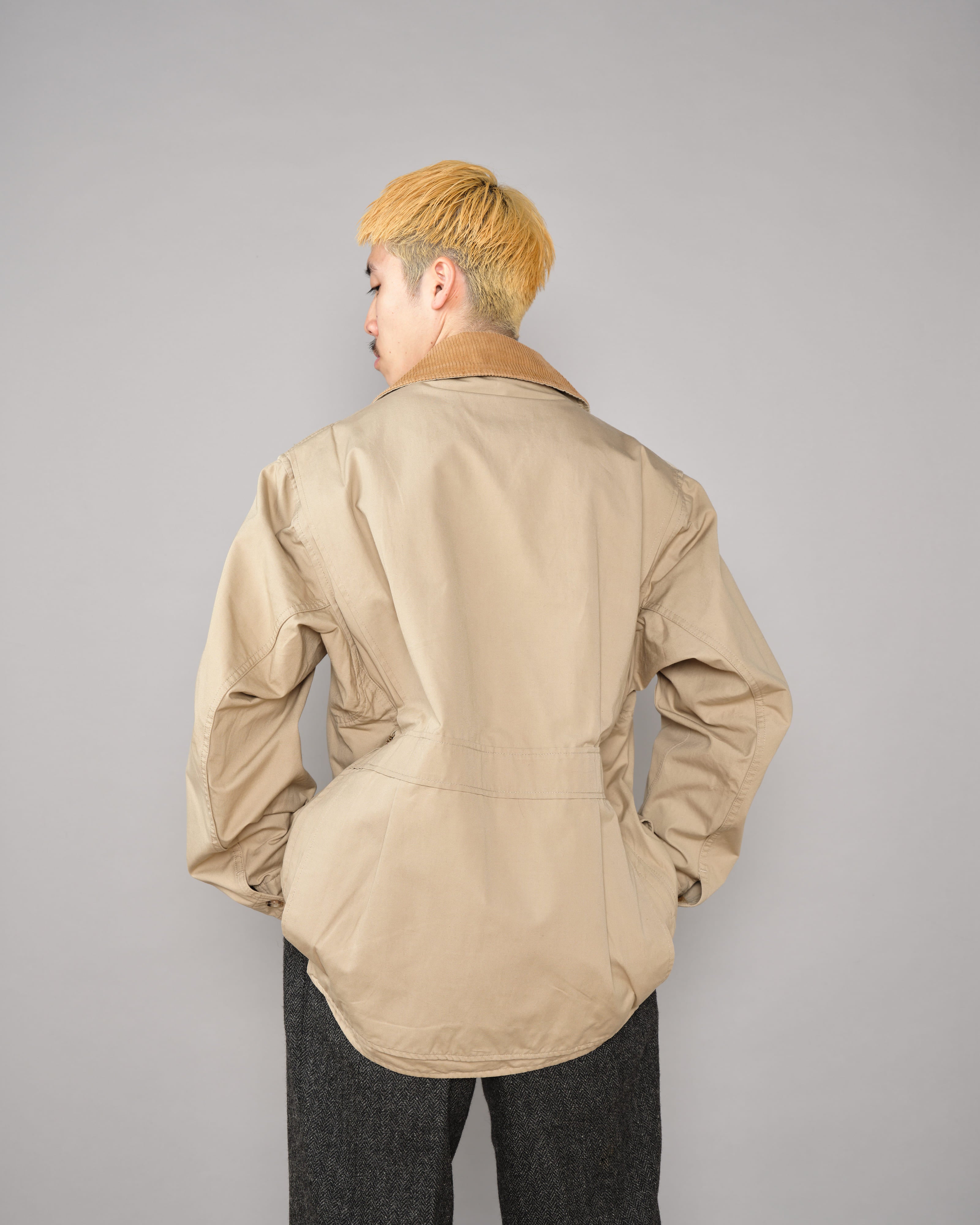 【~80's】Vintage Willis&Geiger Bush Poplin Quail Coat Size.44 "Made in U.S.A."