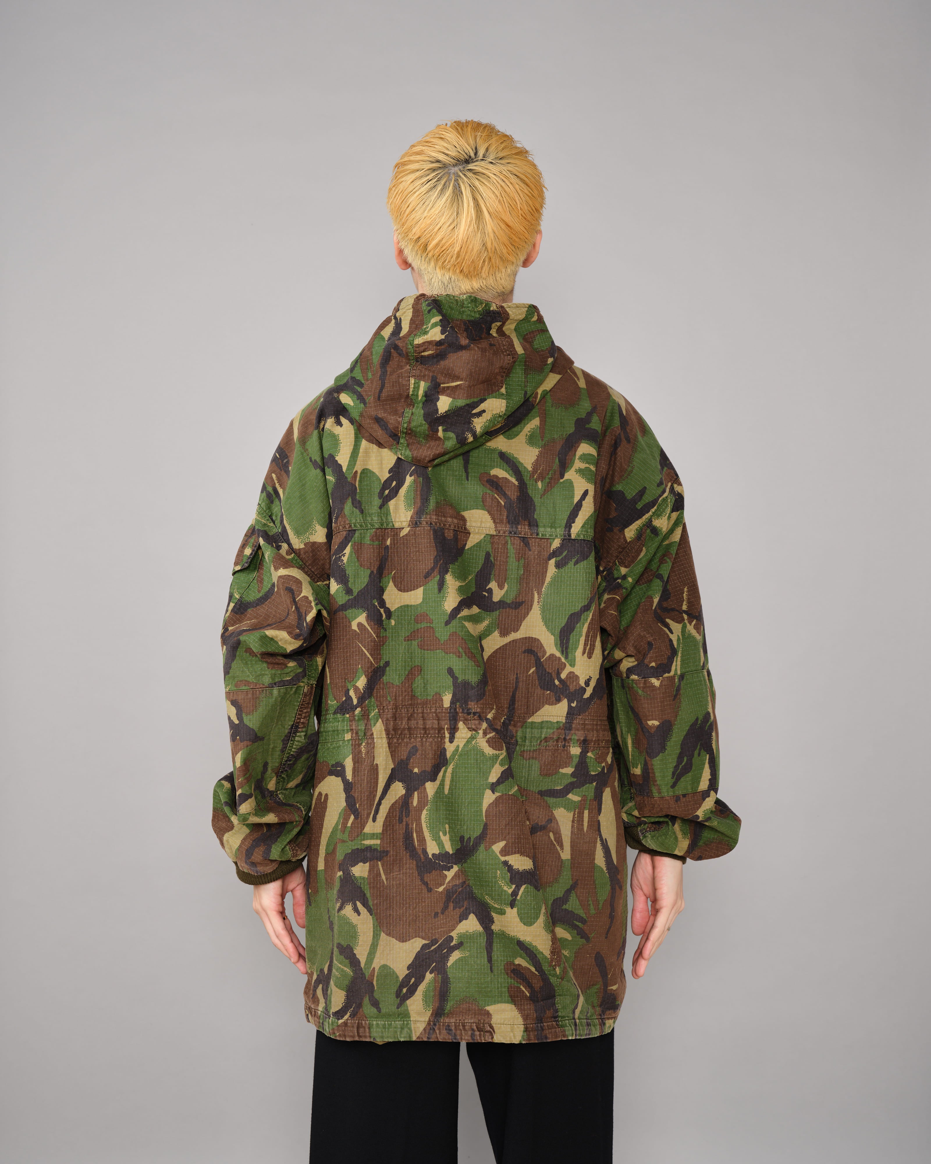 【~90's】British Vintage DPM Camouflage Ripstop Windproof Smock Made by SASS