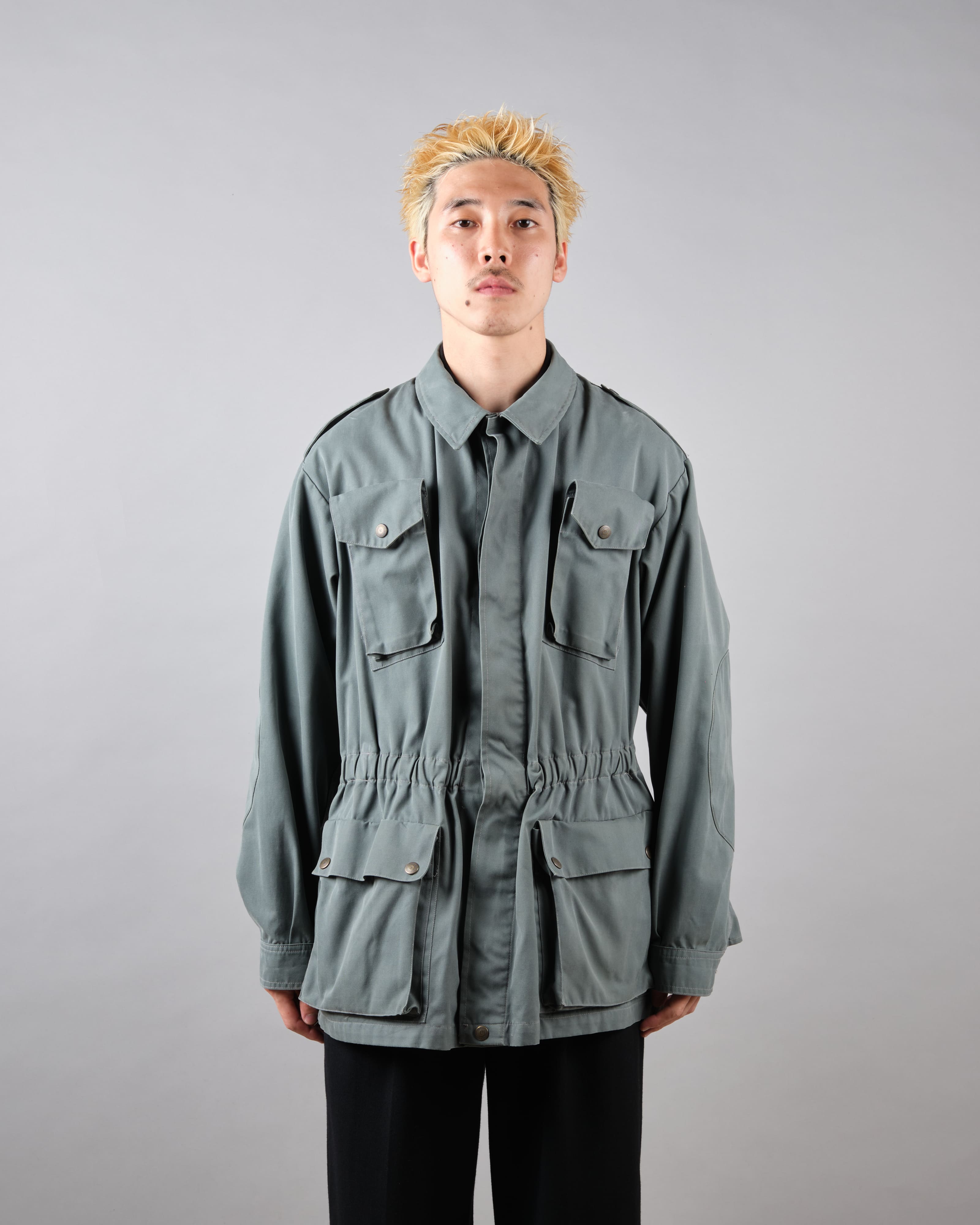 【~80's】Old Marithé François Girbaud Closed Sahariana Jacket