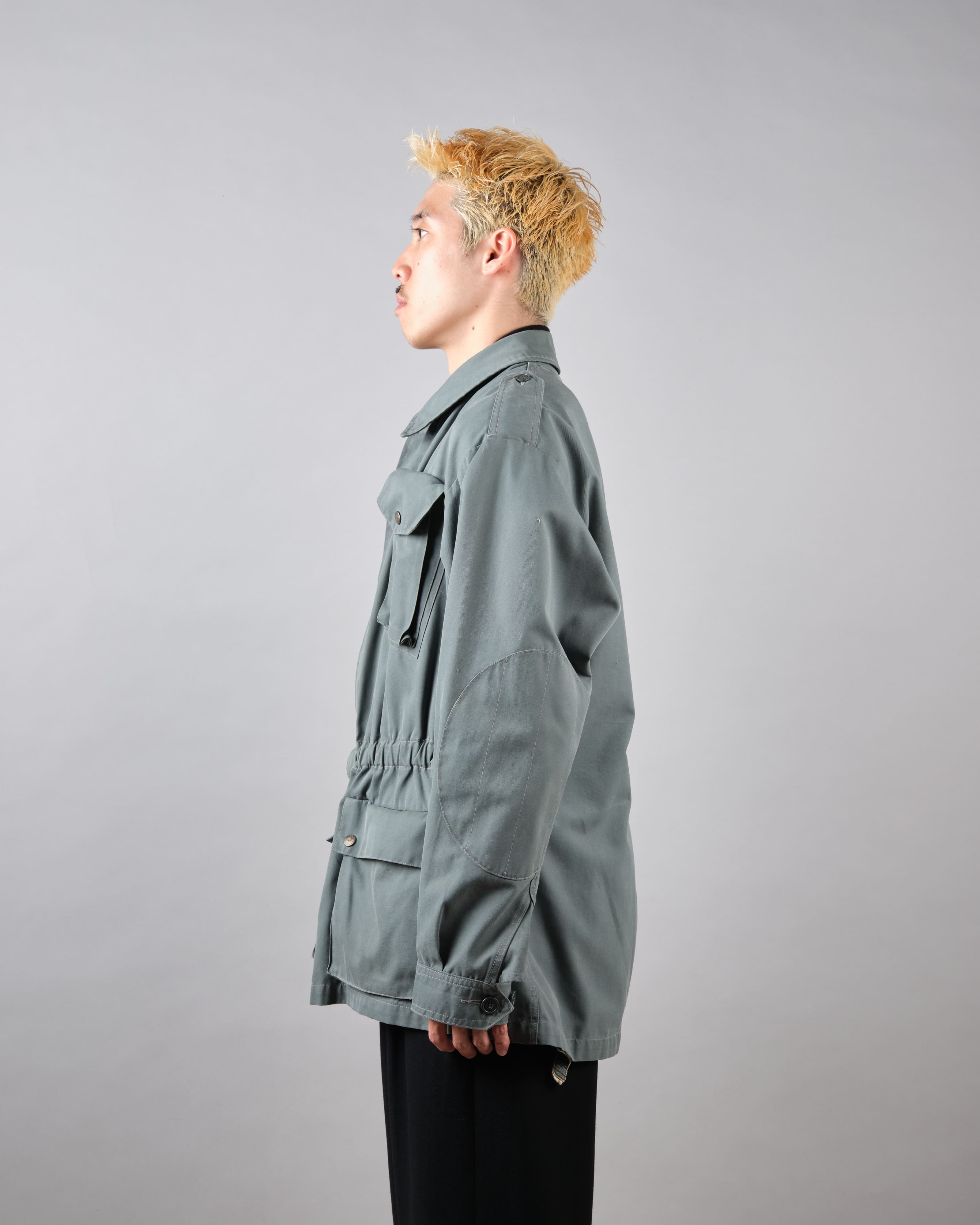 【~80's】Old Marithé François Girbaud Closed Sahariana Jacket
