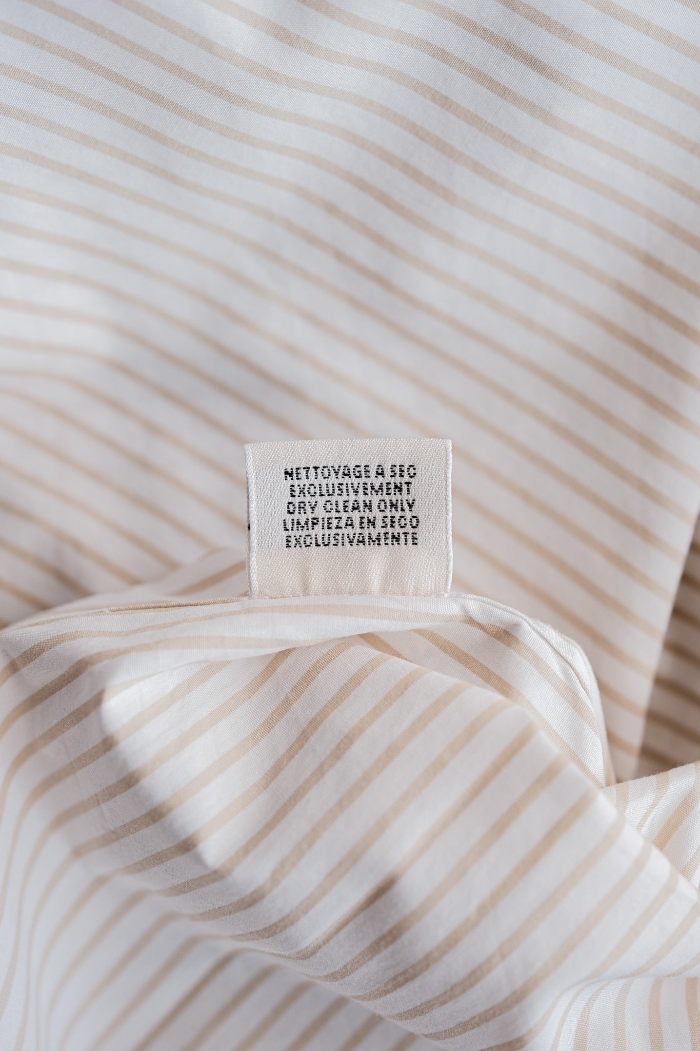 【~00's】Old Hermès Paris Boat Neck Cotton Striped Shirt Size.40 by Martin Margiela