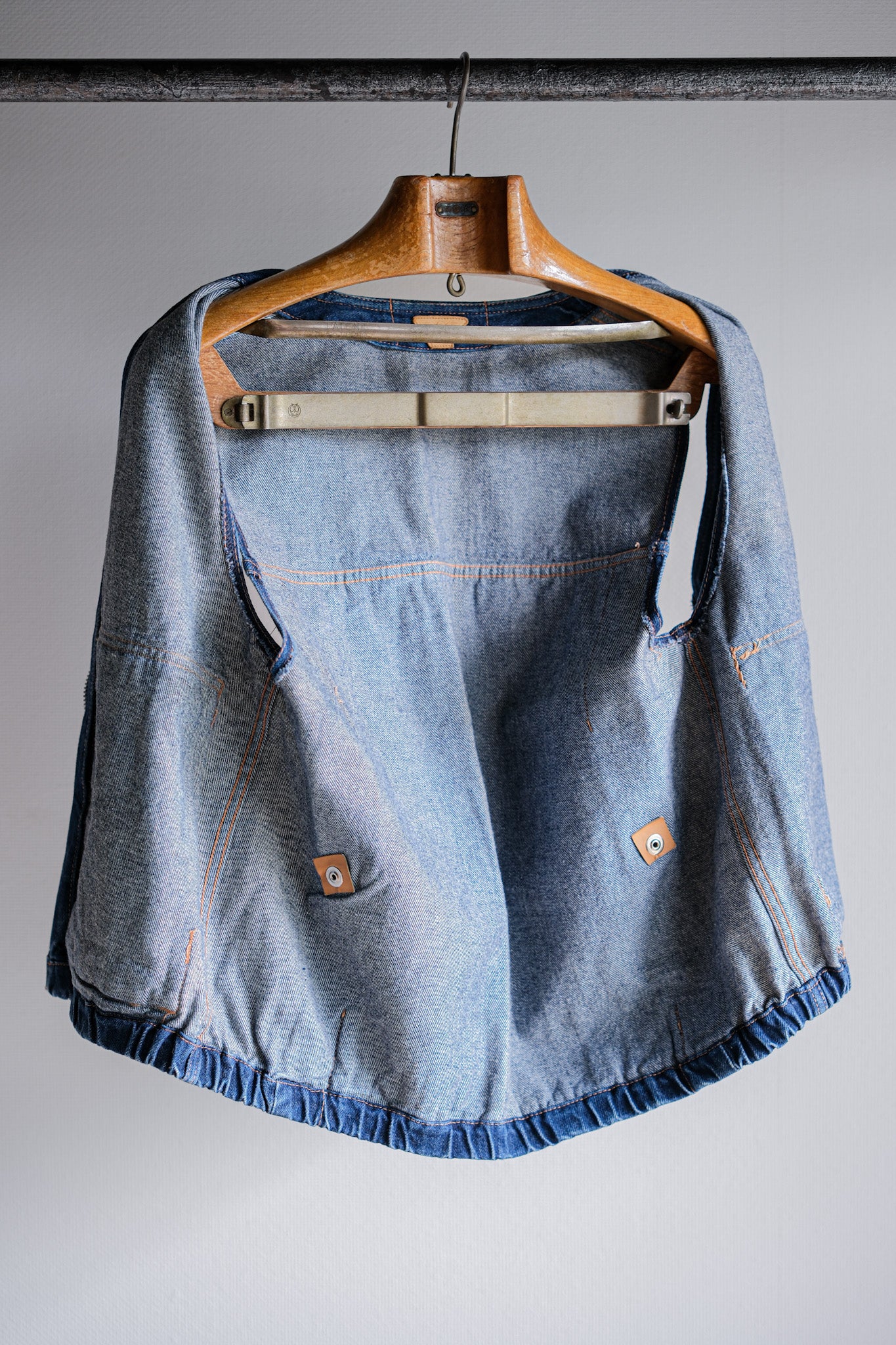 【~80's】Old EMPORIO ARMANI Denim Vest