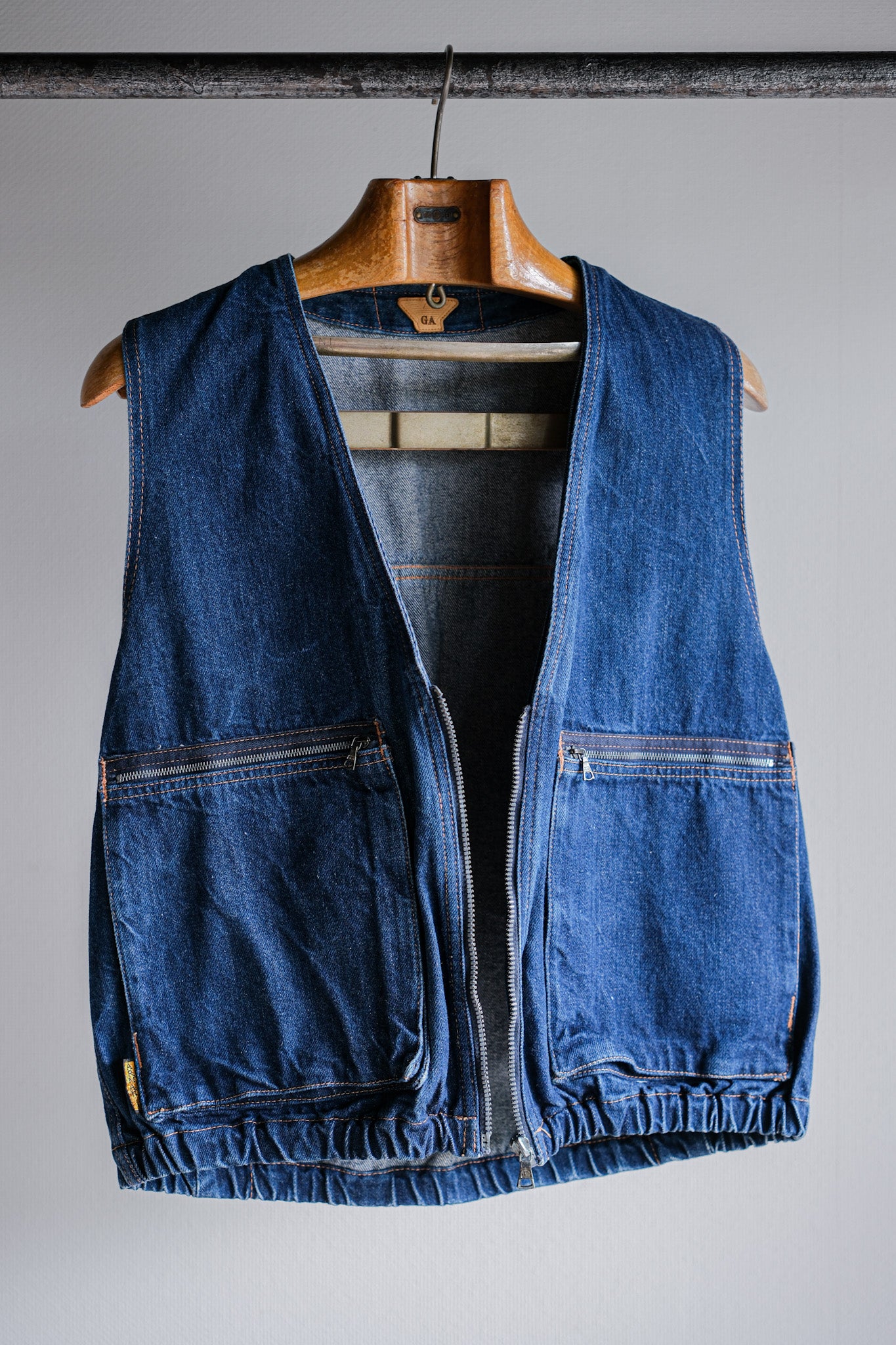 【~80's】Old EMPORIO ARMANI Denim Vest