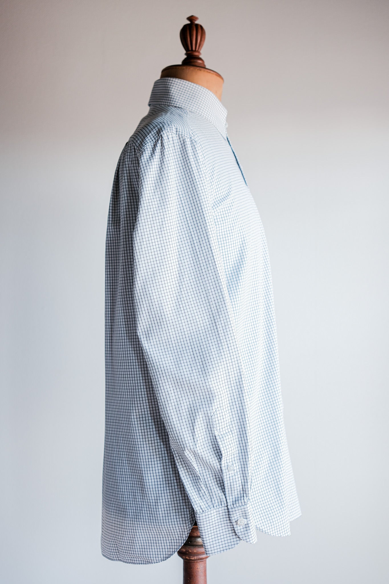 【~00's】Old ARNYS PARIS Cotton Checked Dress Shirt Size.39