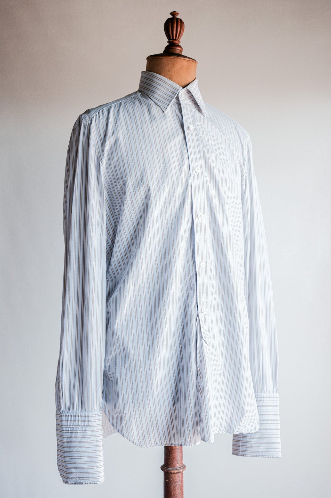 【~00's】Old ARNYS PARIS Cotton Striped Dress Shirt Size.40