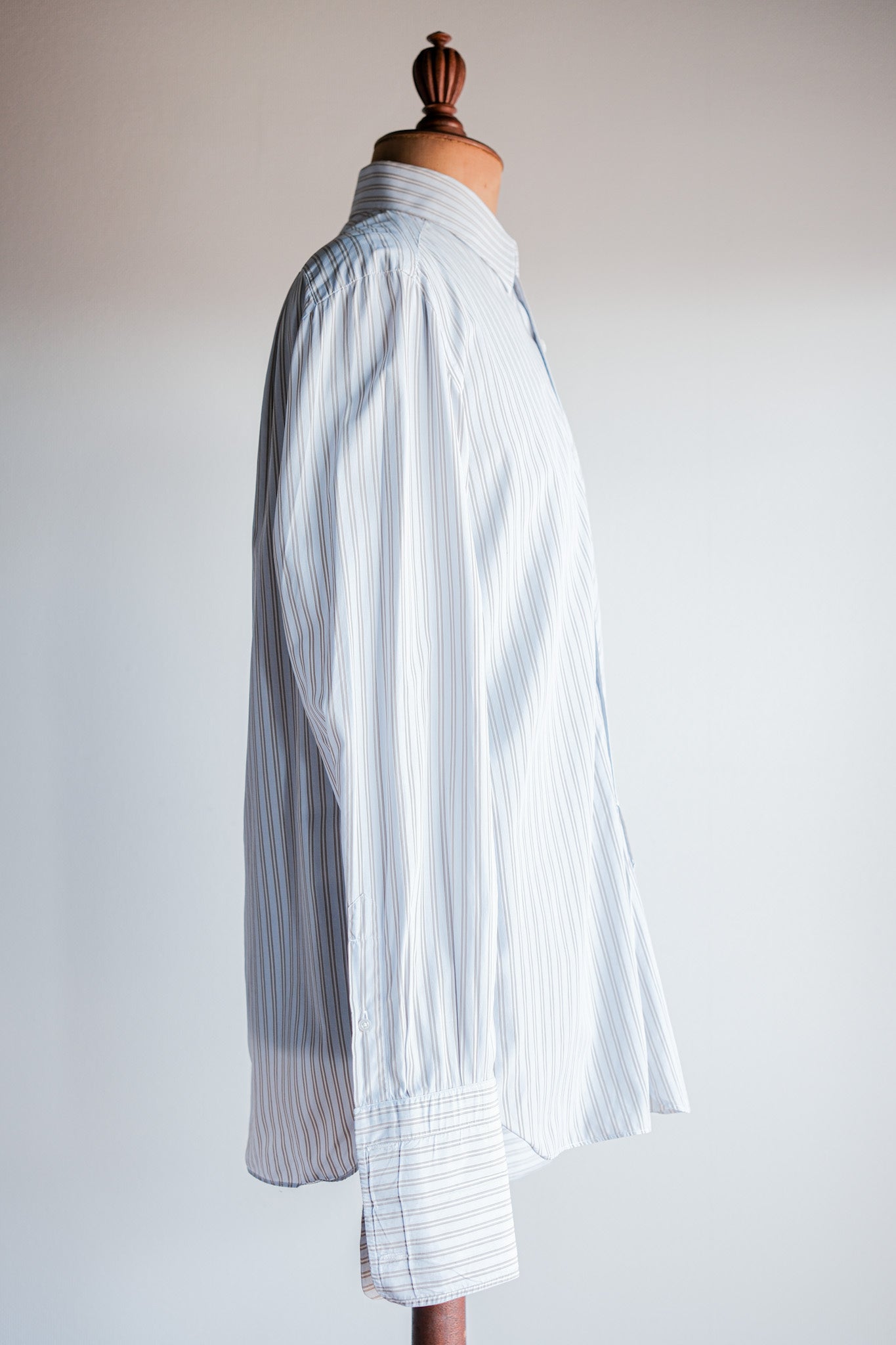 【~00's】Old ARNYS PARIS Cotton Striped Dress Shirt Size.40