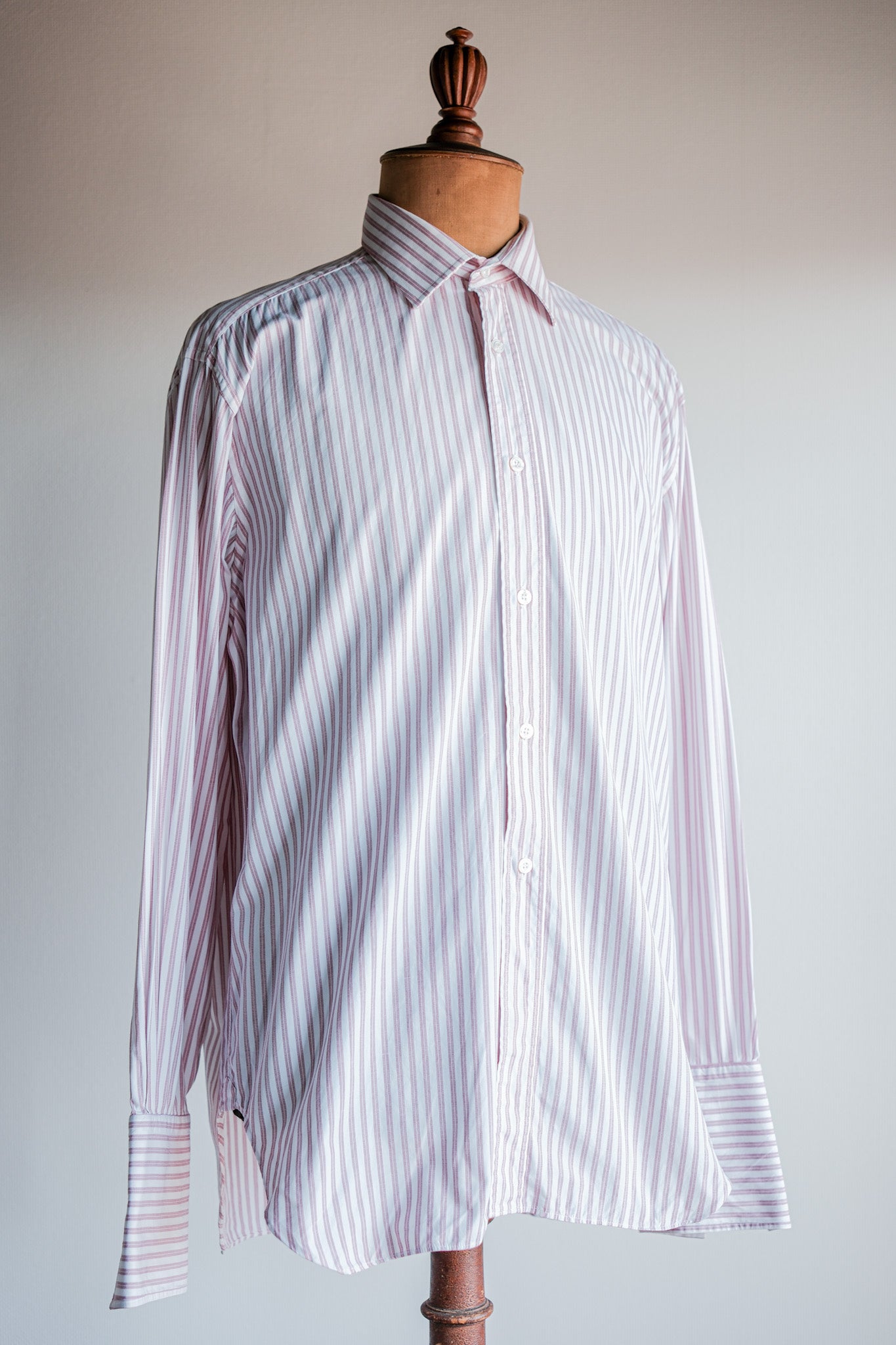 【~00's】Old ARNYS PARIS Cotton Striped Dress Shirt Size.41