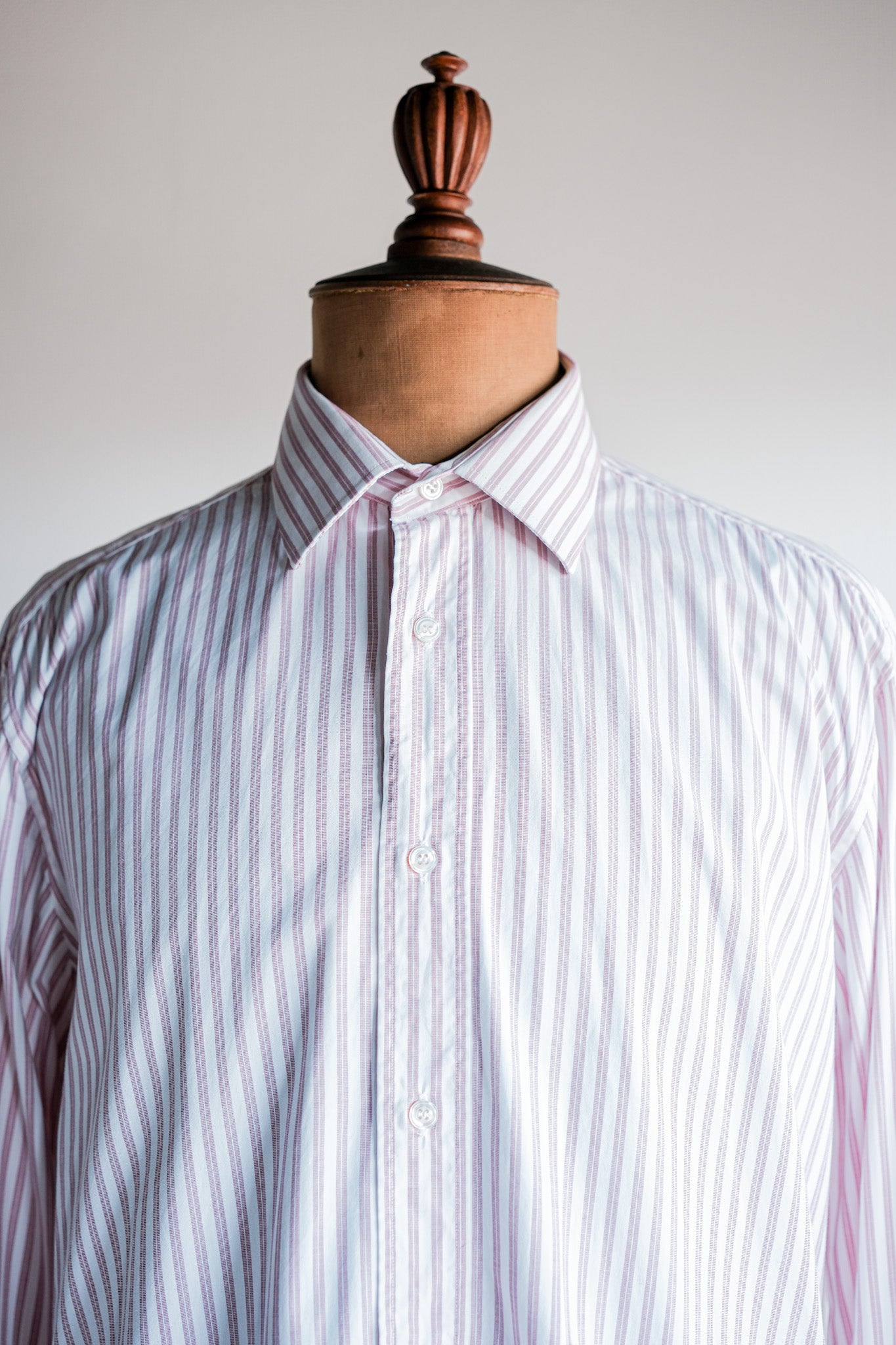 【~00's】Old ARNYS PARIS Cotton Striped Dress Shirt Size.41
