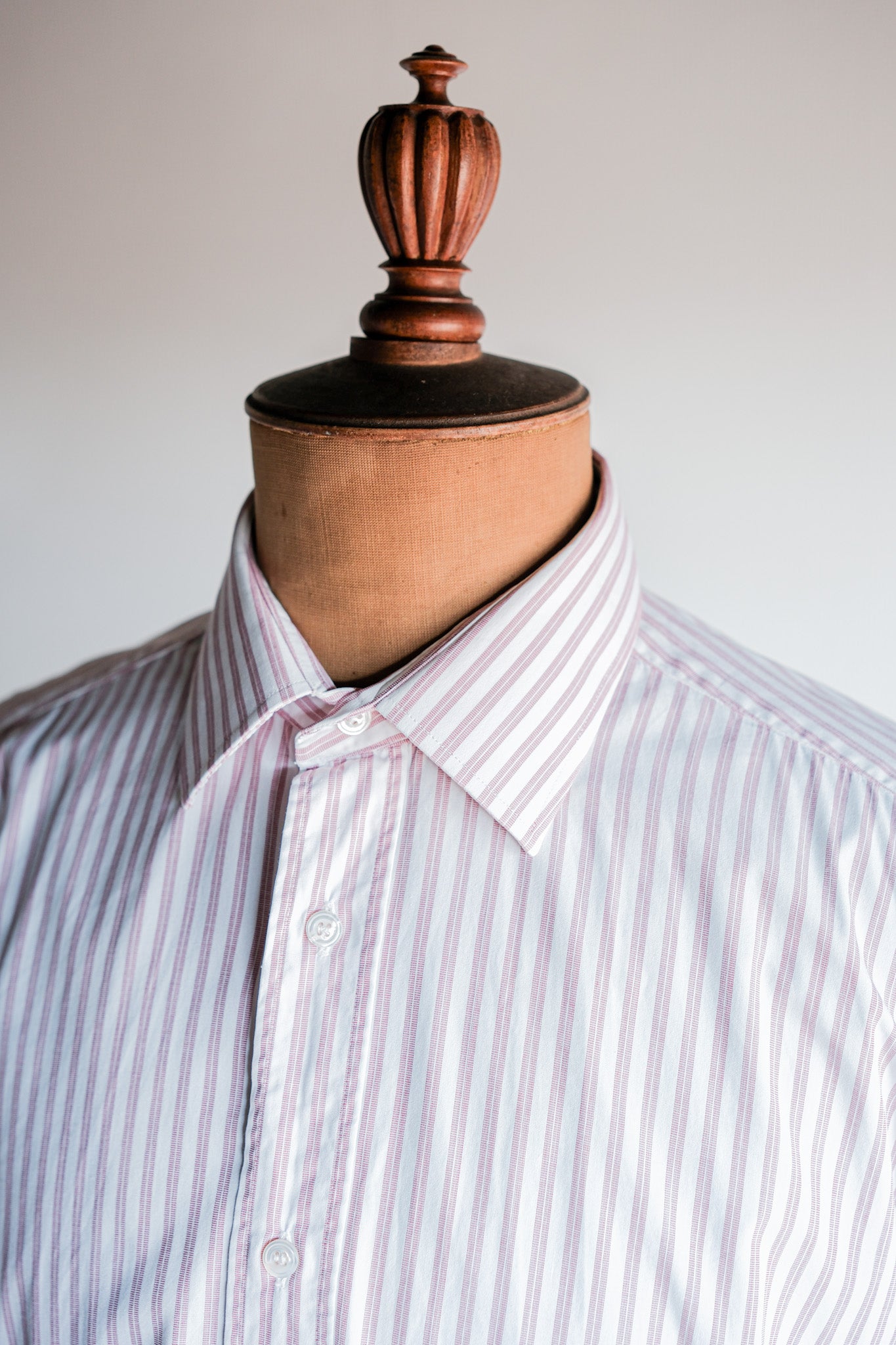 【~00's】Old ARNYS PARIS Cotton Striped Dress Shirt Size.41