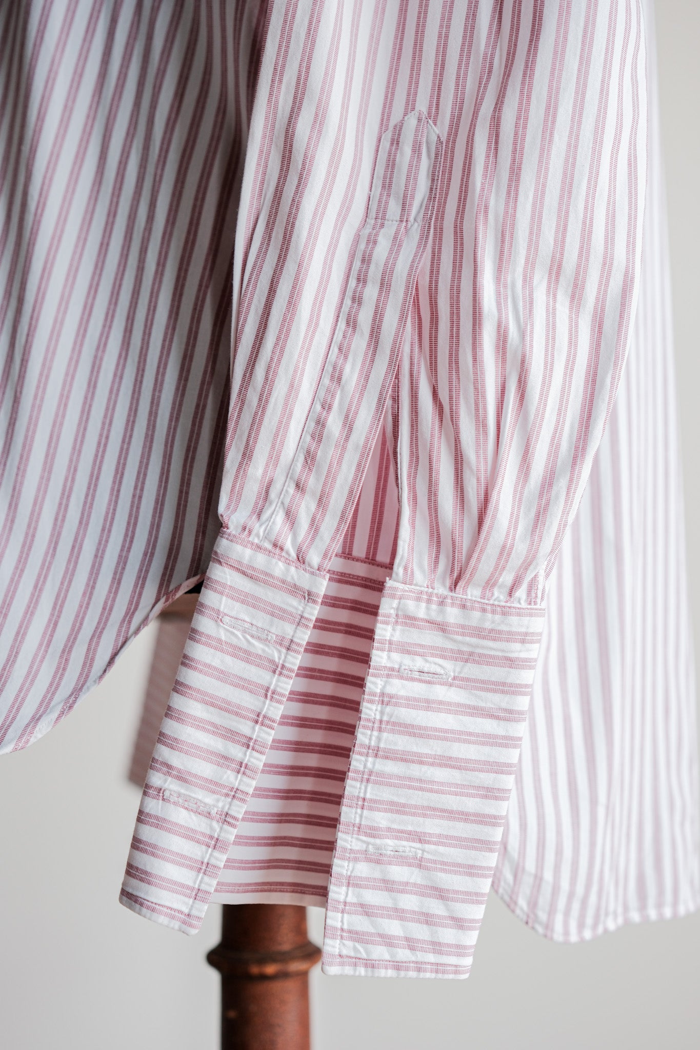 【~00's】Old ARNYS PARIS Cotton Striped Dress Shirt Size.41