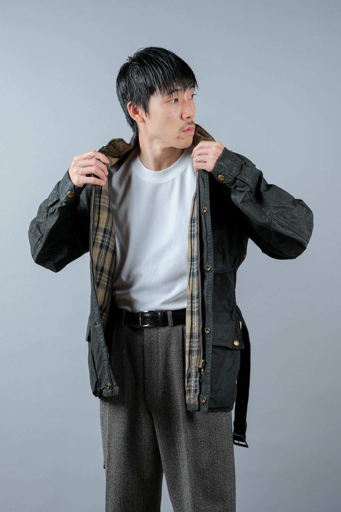 【~70's】Vintage Belstaff Waxed Cotton Jacket "TRIALMASTER"