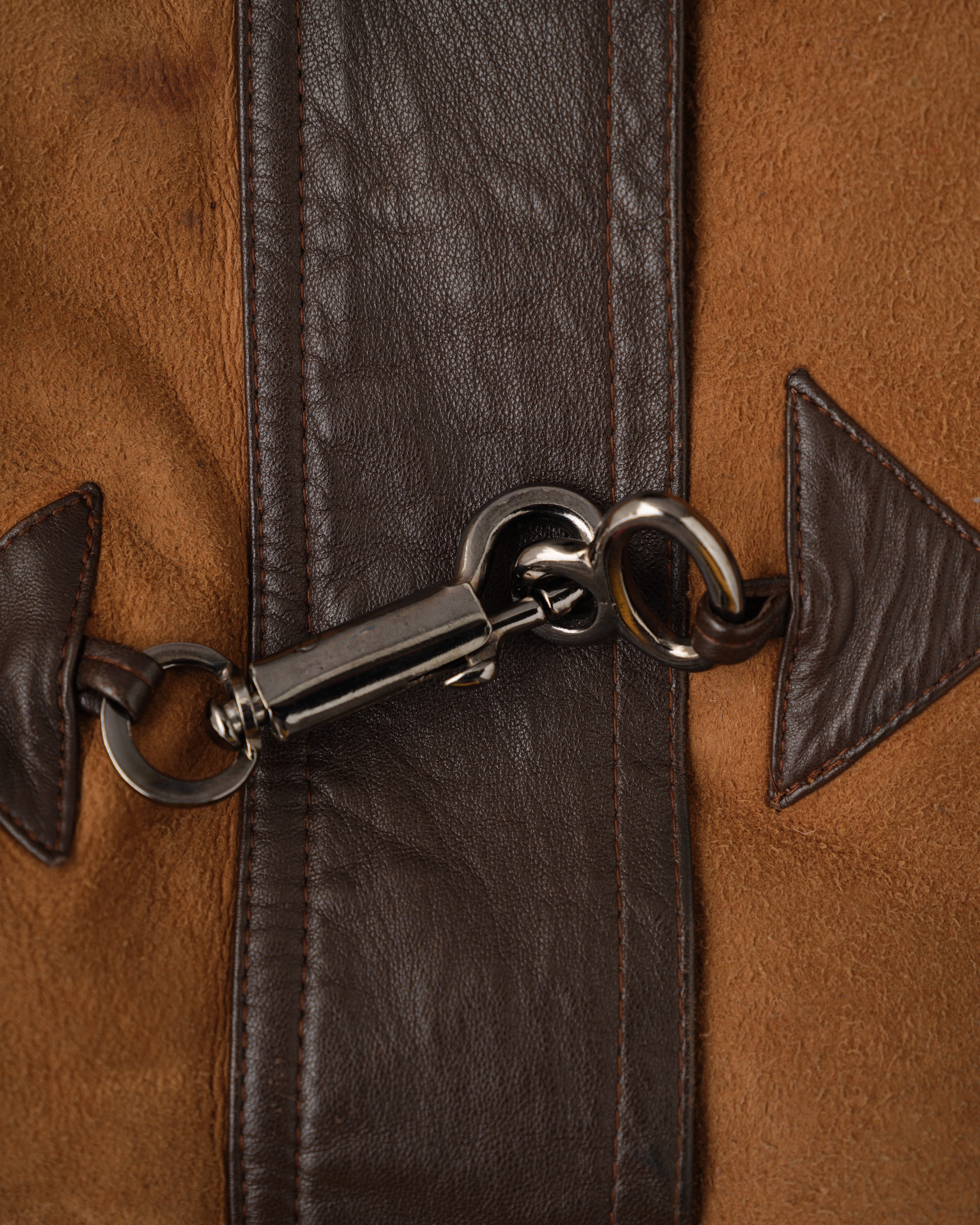 【~90's】Old Yves Saint Laurent Shearling Jacket "Fourrures"