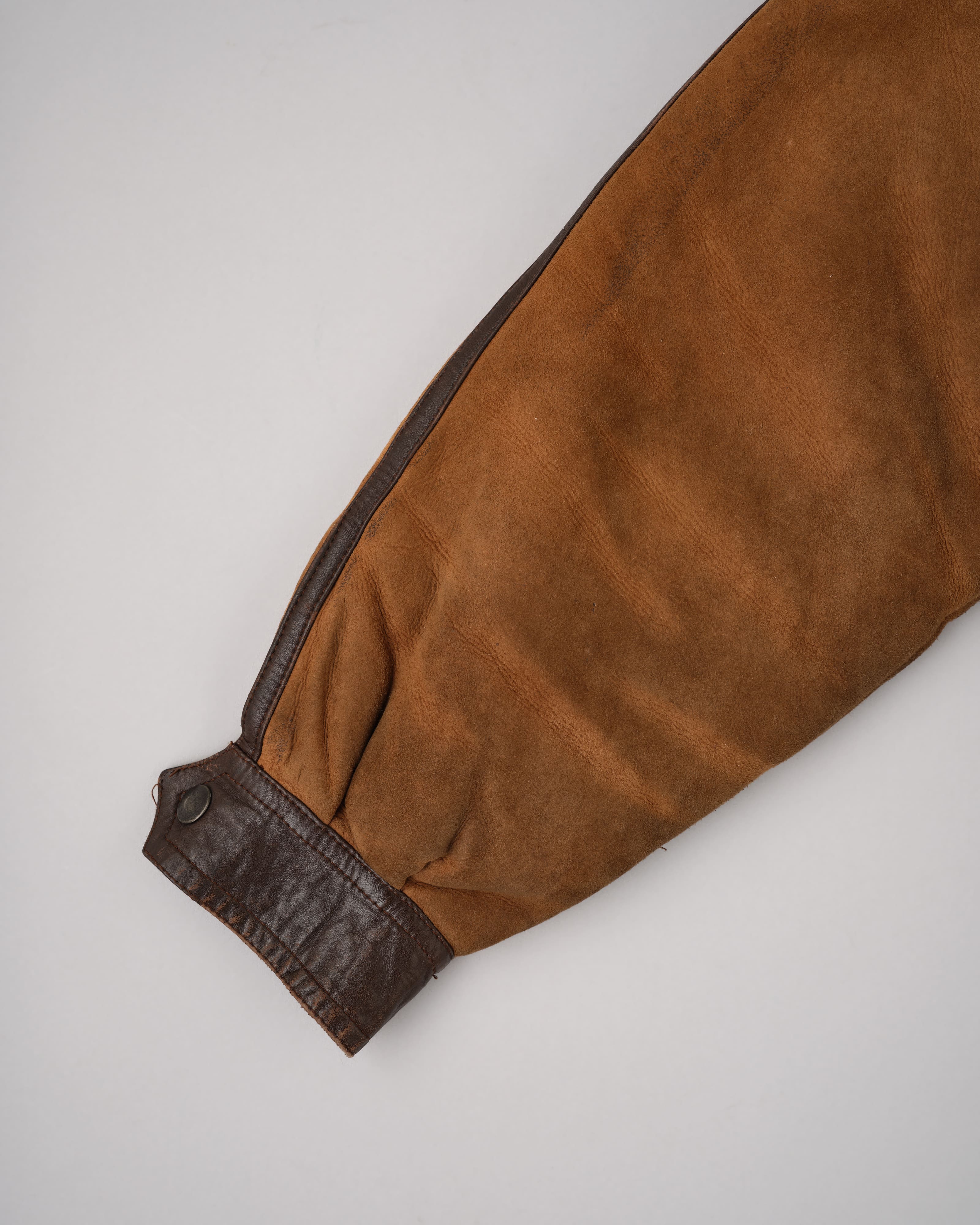 【~90's】Old Yves Saint Laurent Shearling Jacket "Fourrures"