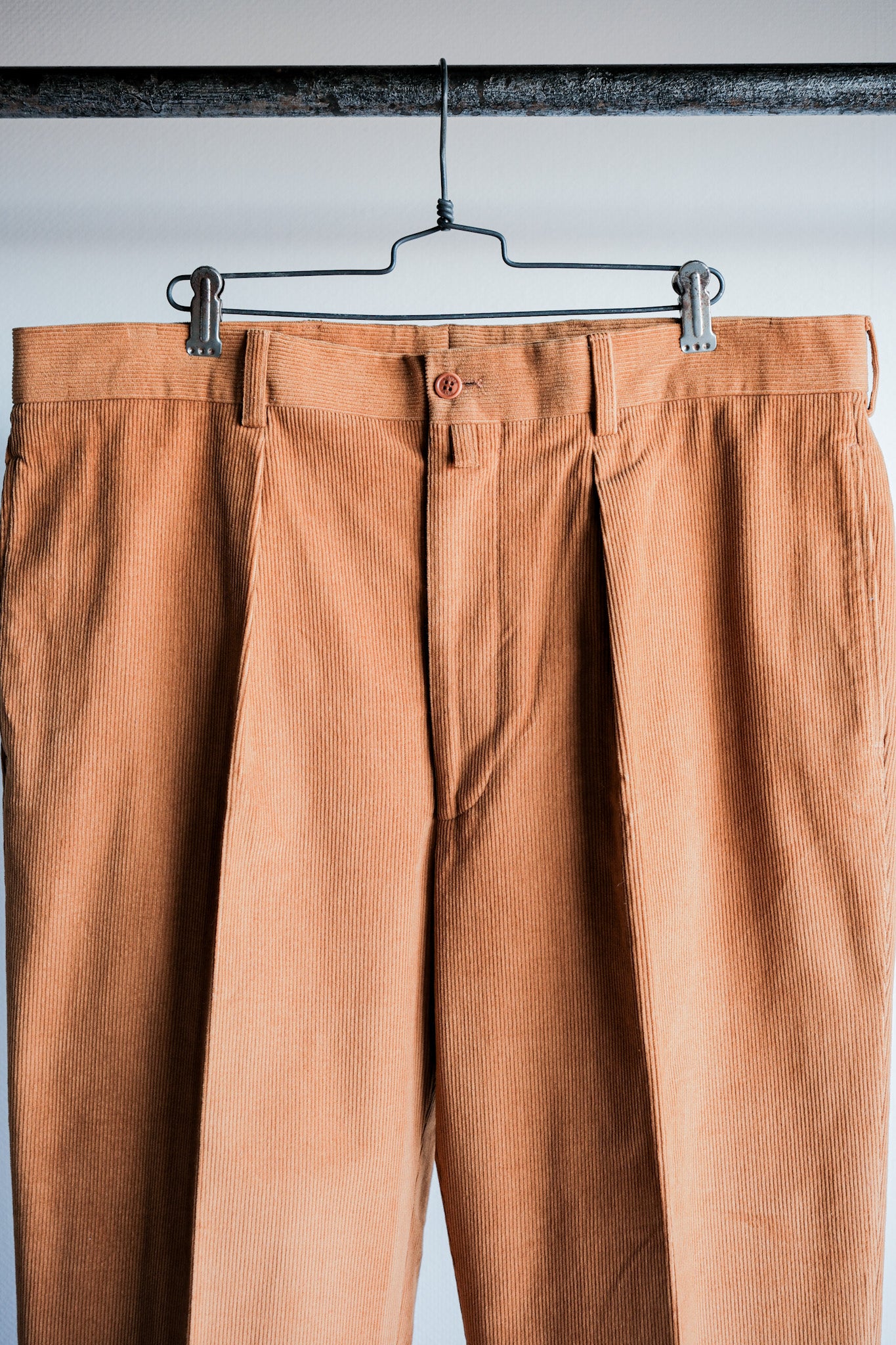【~00's】Old ARNYS PARIS In Tuck Turn Up Corduroy Trousers Size.46