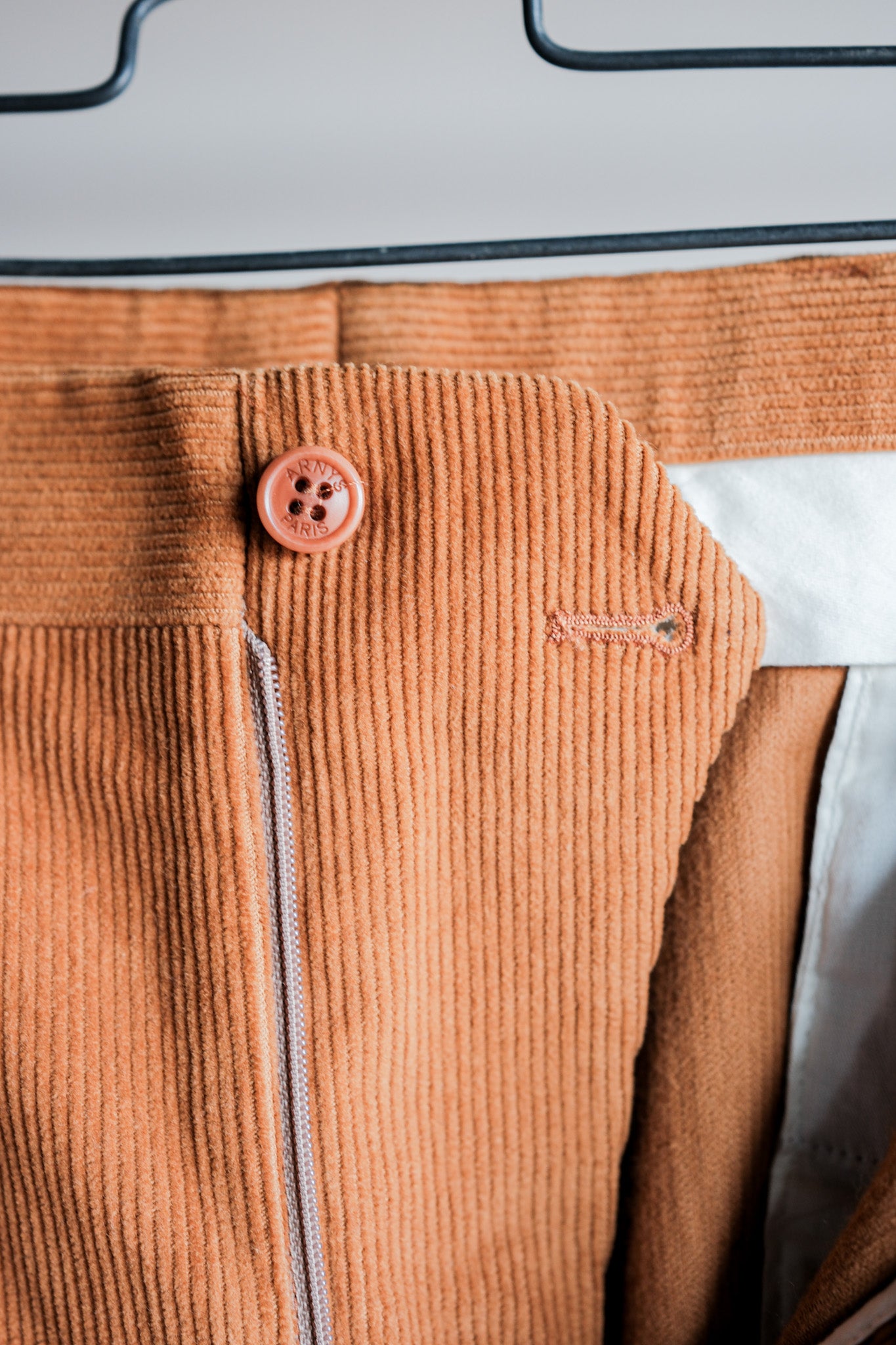 【~00's】Old ARNYS PARIS In Tuck Turn Up Corduroy Trousers Size.46