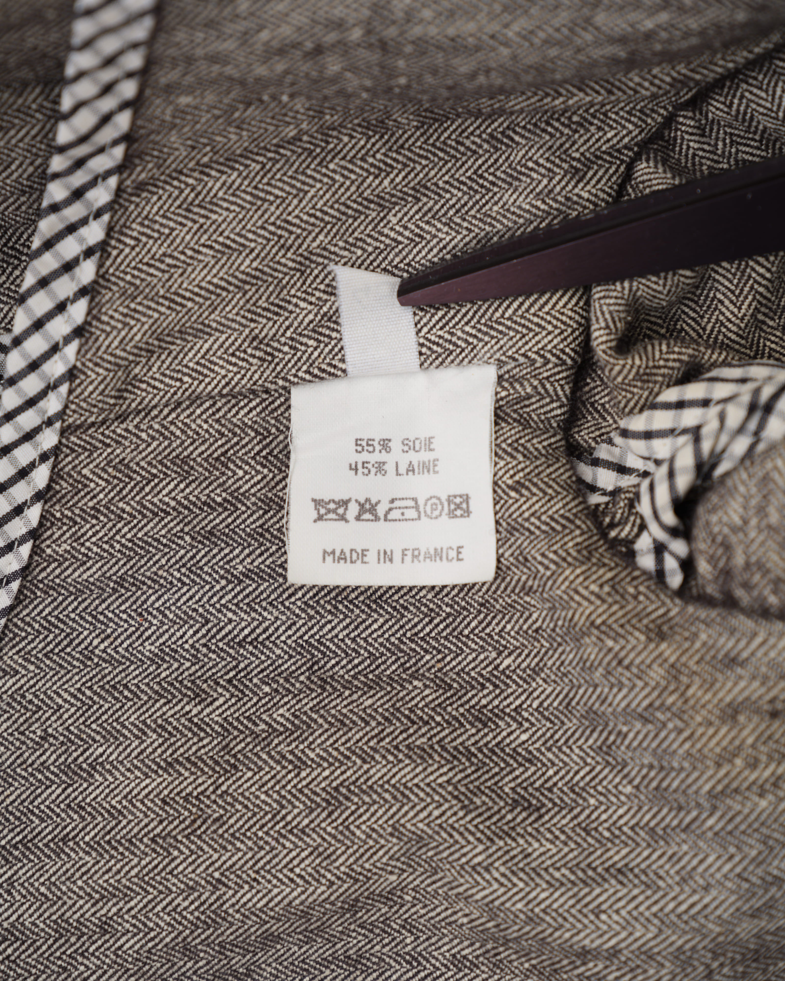 【~00's】Old ARNYS PARIS Forestiere Jacket Size.48 "Silk & Wool"