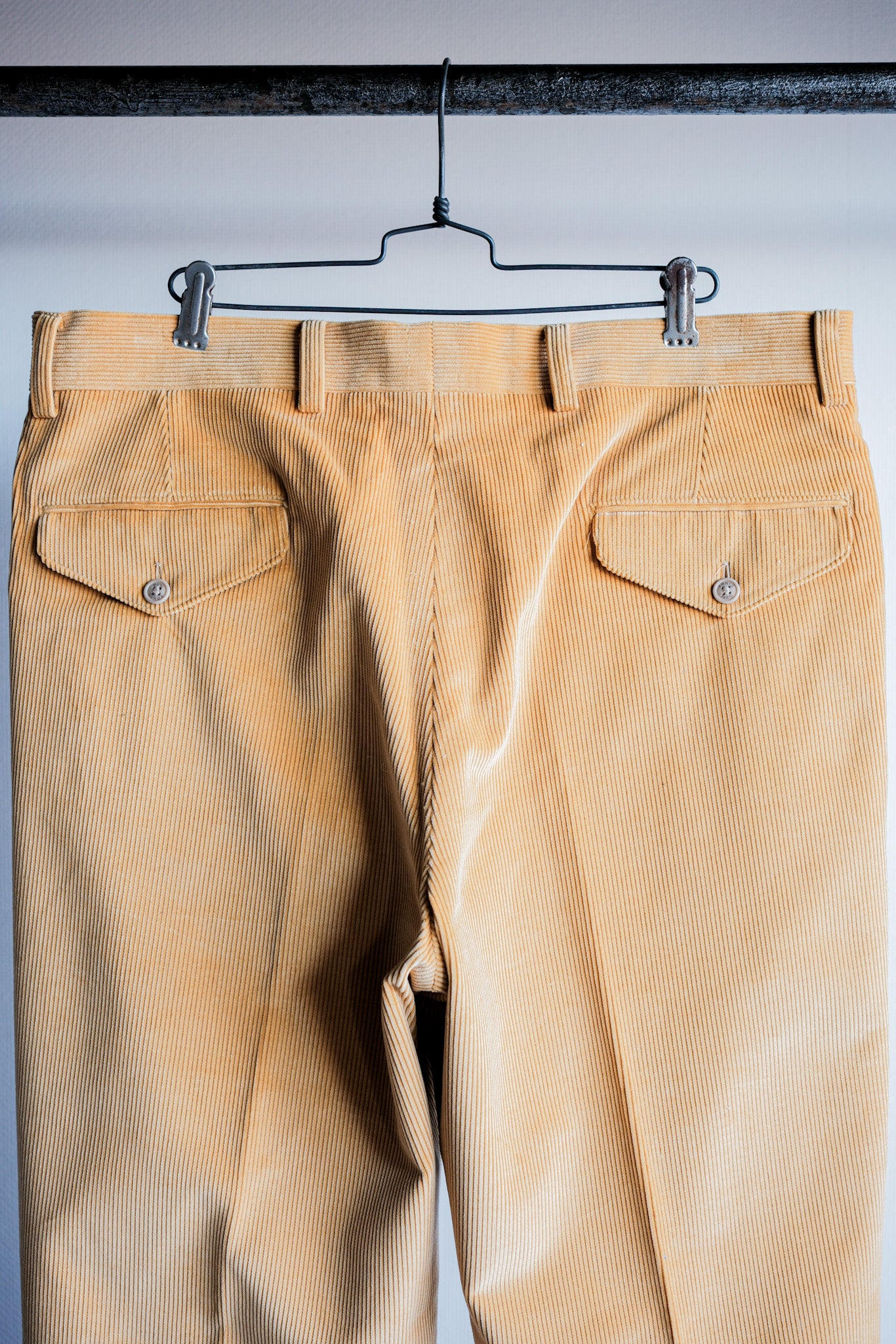 【~00's】Old ARNYS PARIS In Tuck Turn Up Corduroy Trousers Size.44
