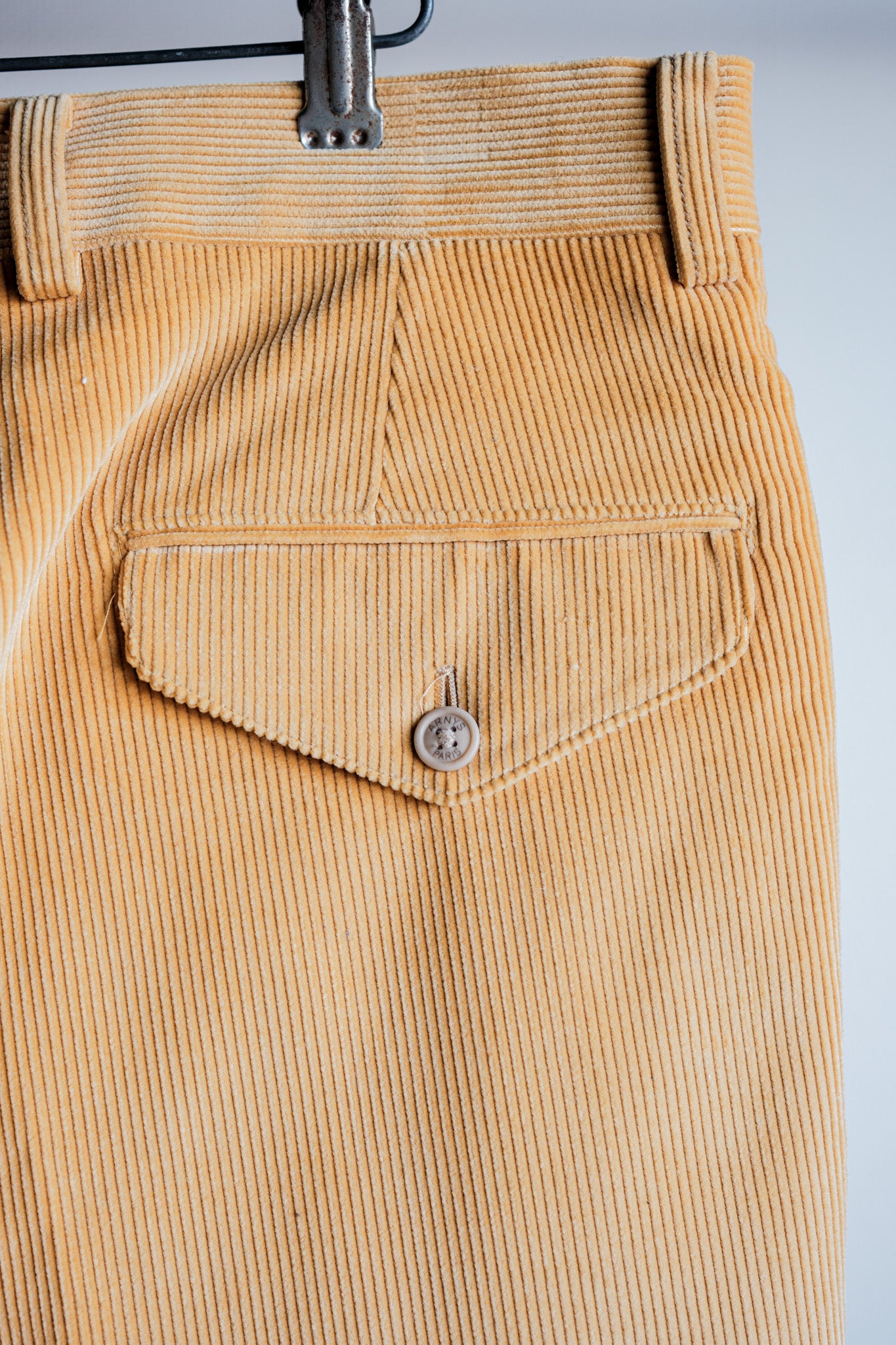 【~00's】Old ARNYS PARIS In Tuck Turn Up Corduroy Trousers Size.44