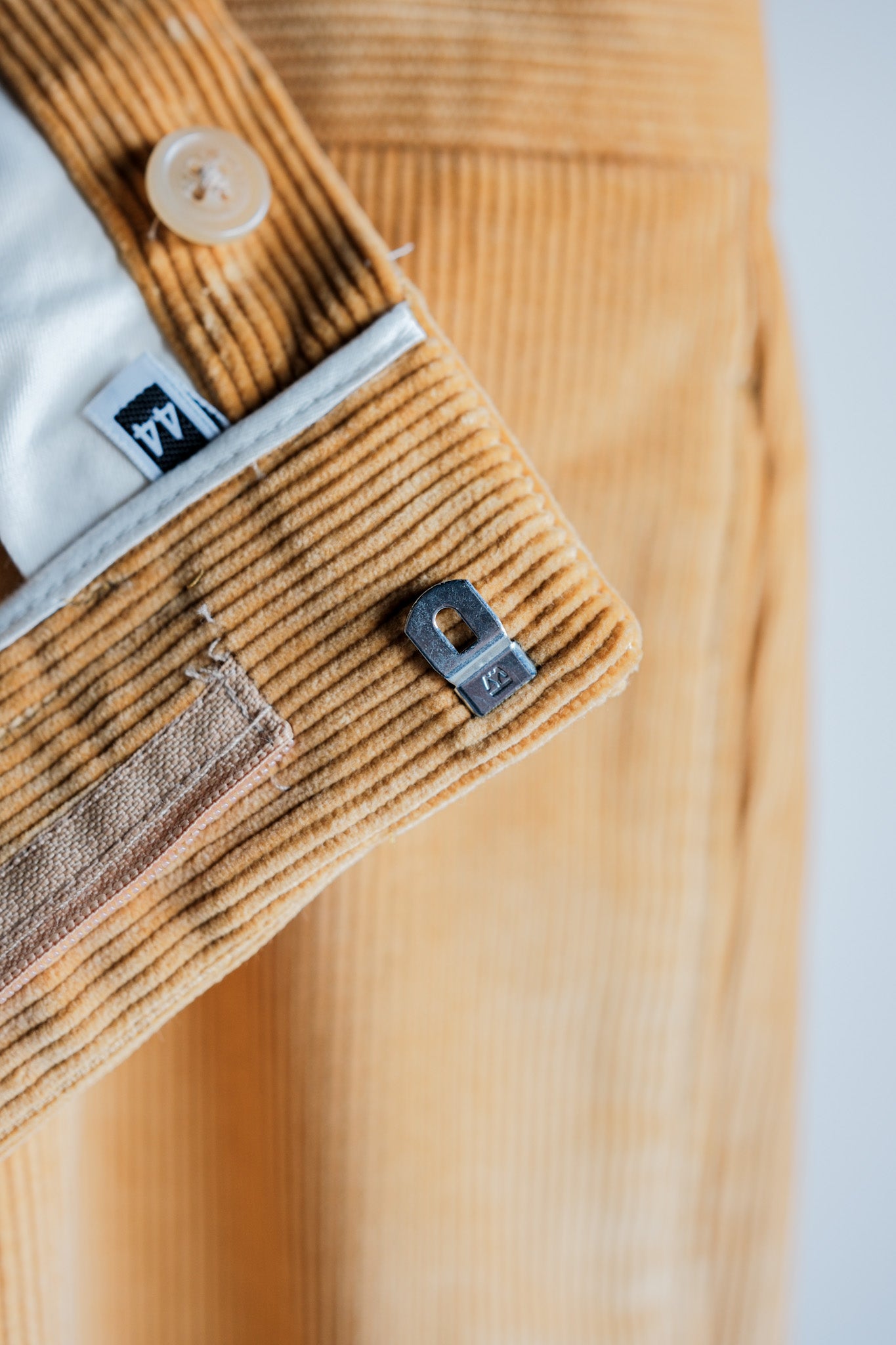 【~00's】Old ARNYS PARIS In Tuck Turn Up Corduroy Trousers Size.44