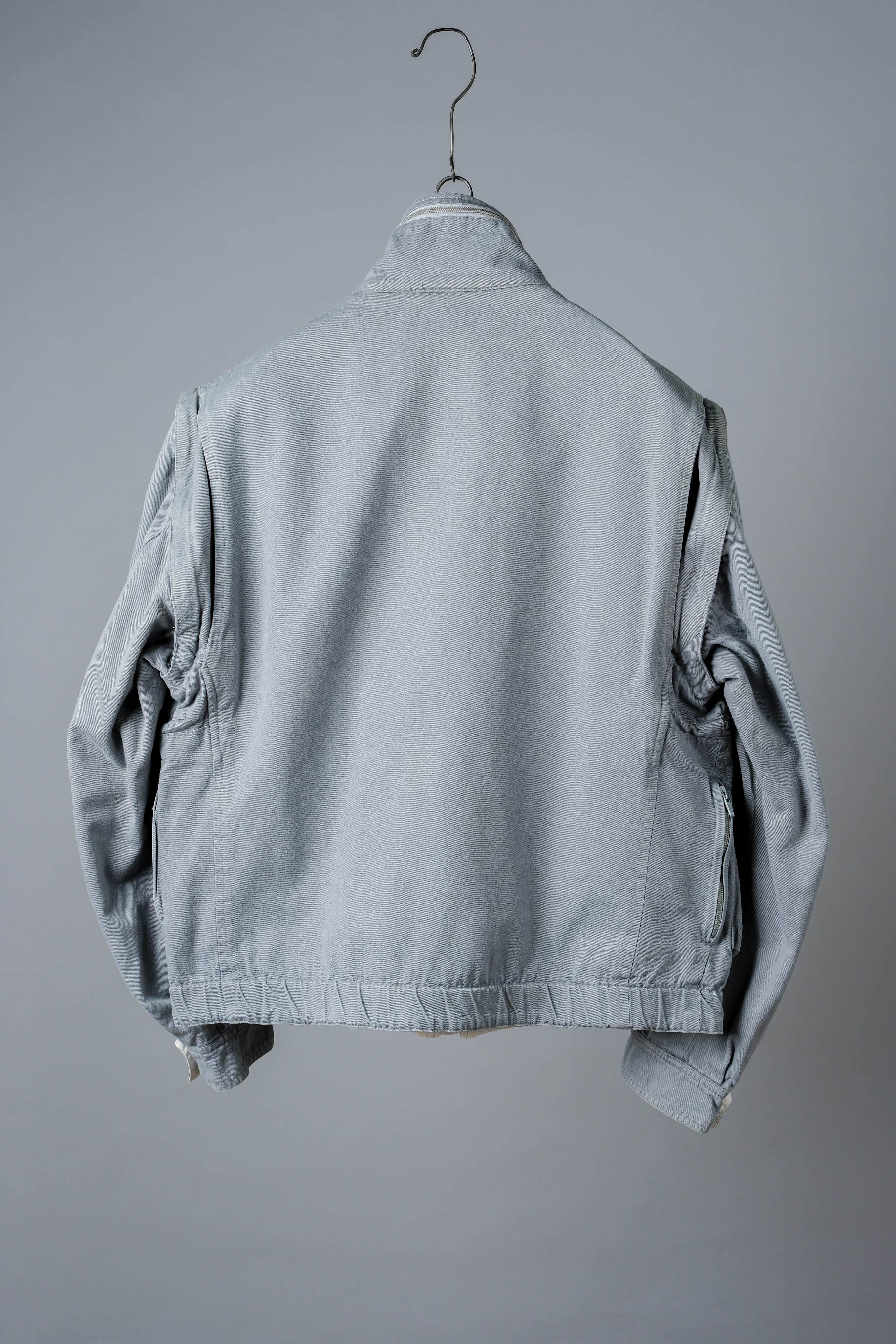 【~90's】Old Renoma Paris Detachable Sleeve Multi Pocket Jacket