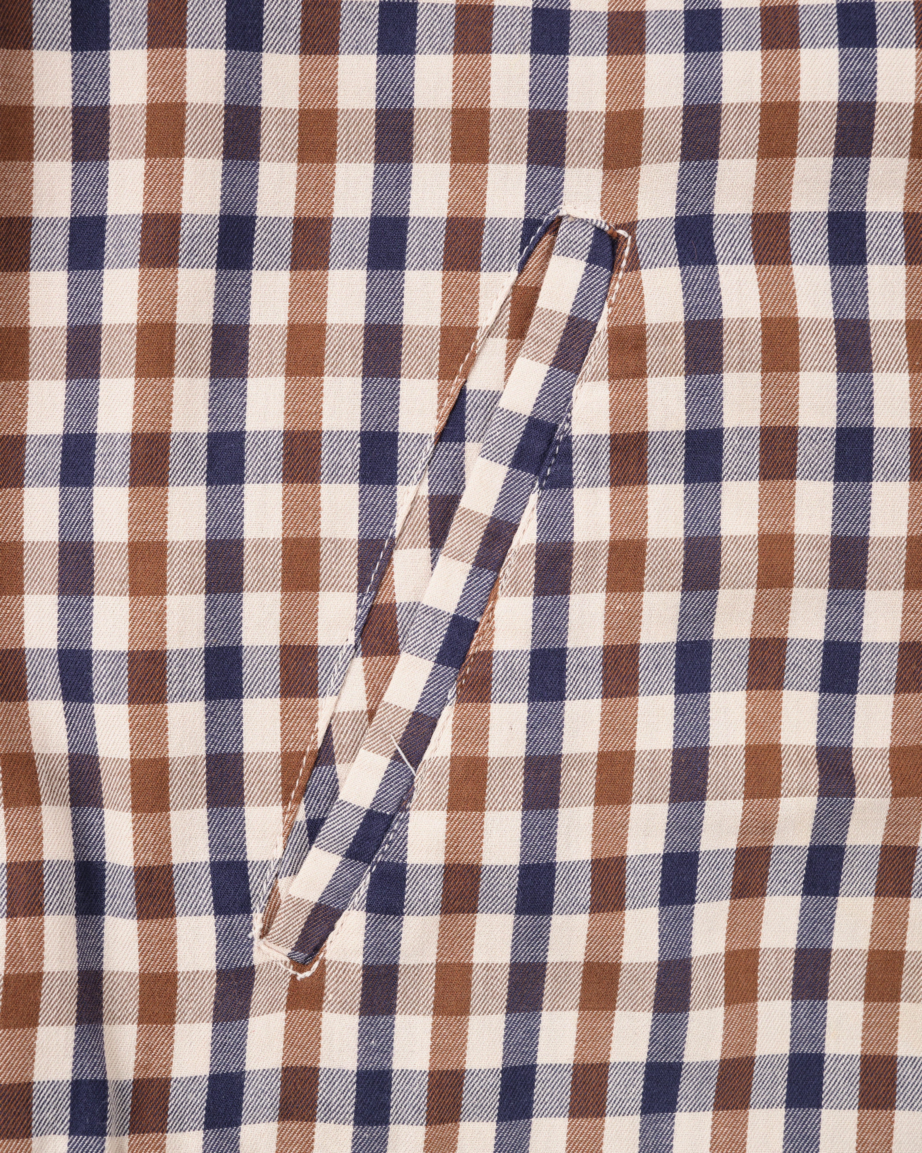 【~00's】Old Aquascutum Club Check Reversible Harrington Jacket Size.M