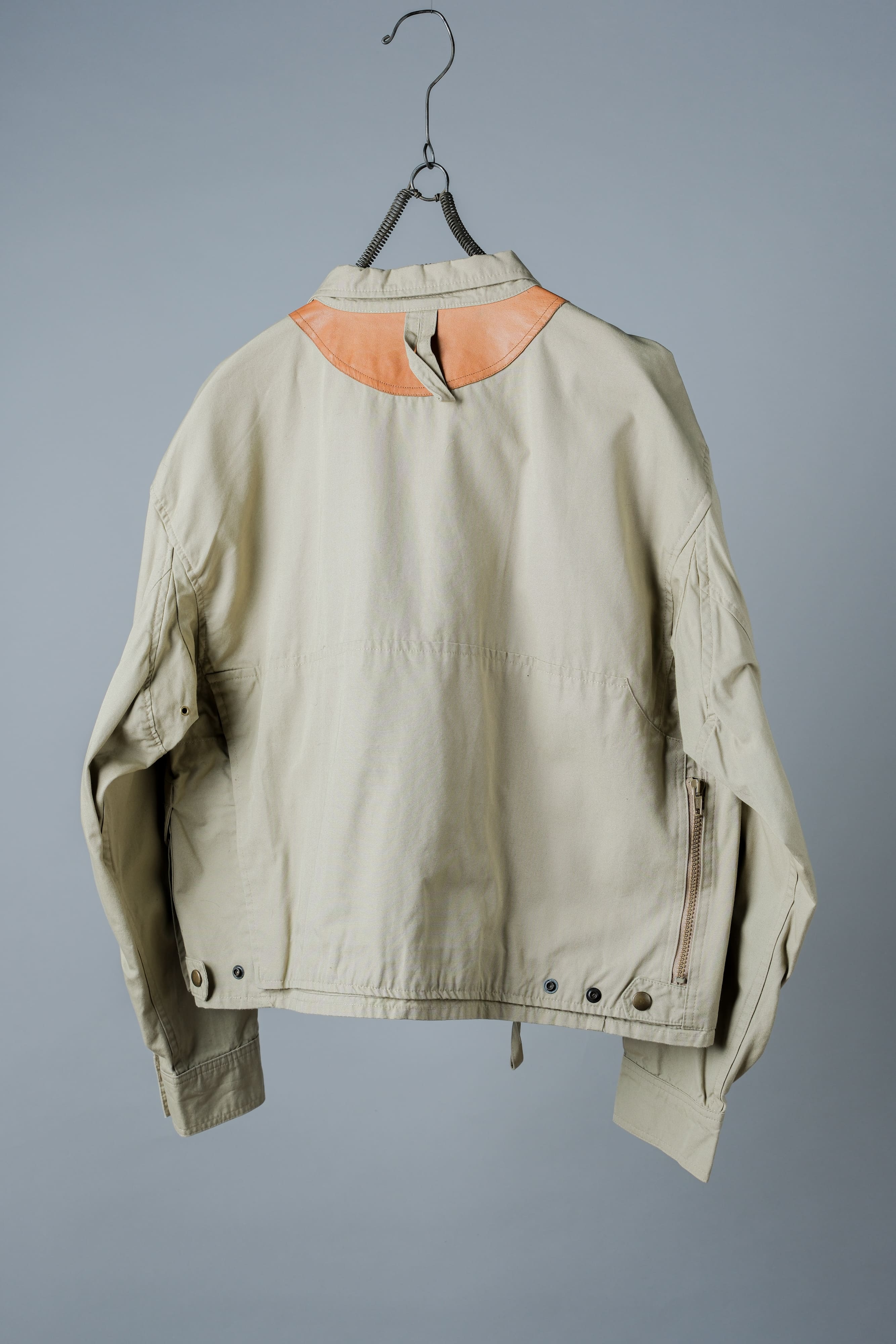 【~90's】Vintage Willis&Geiger Bush Poplin Eisenhower Fishing Jacket Size.M "Made in U.S.A." "Dead Stock"