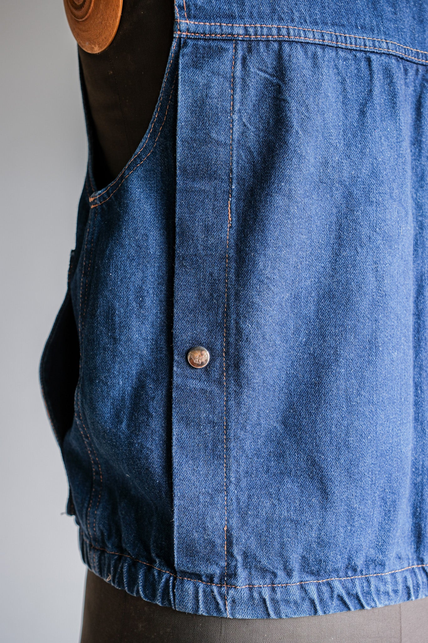 【~80's】Old EMPORIO ARMANI Denim Vest