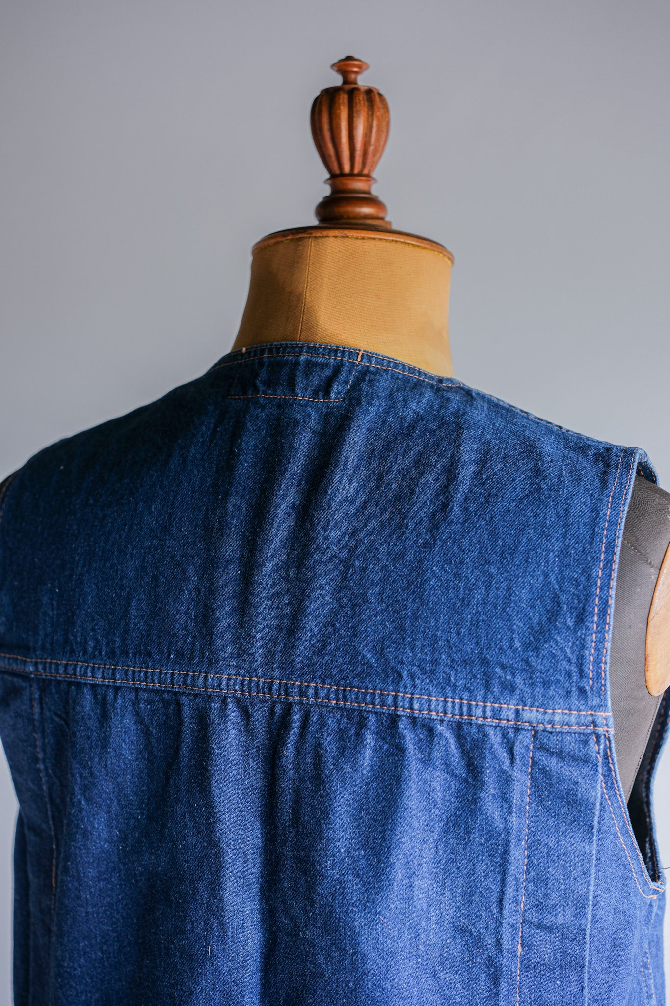 【~80's】Old EMPORIO ARMANI Denim Vest