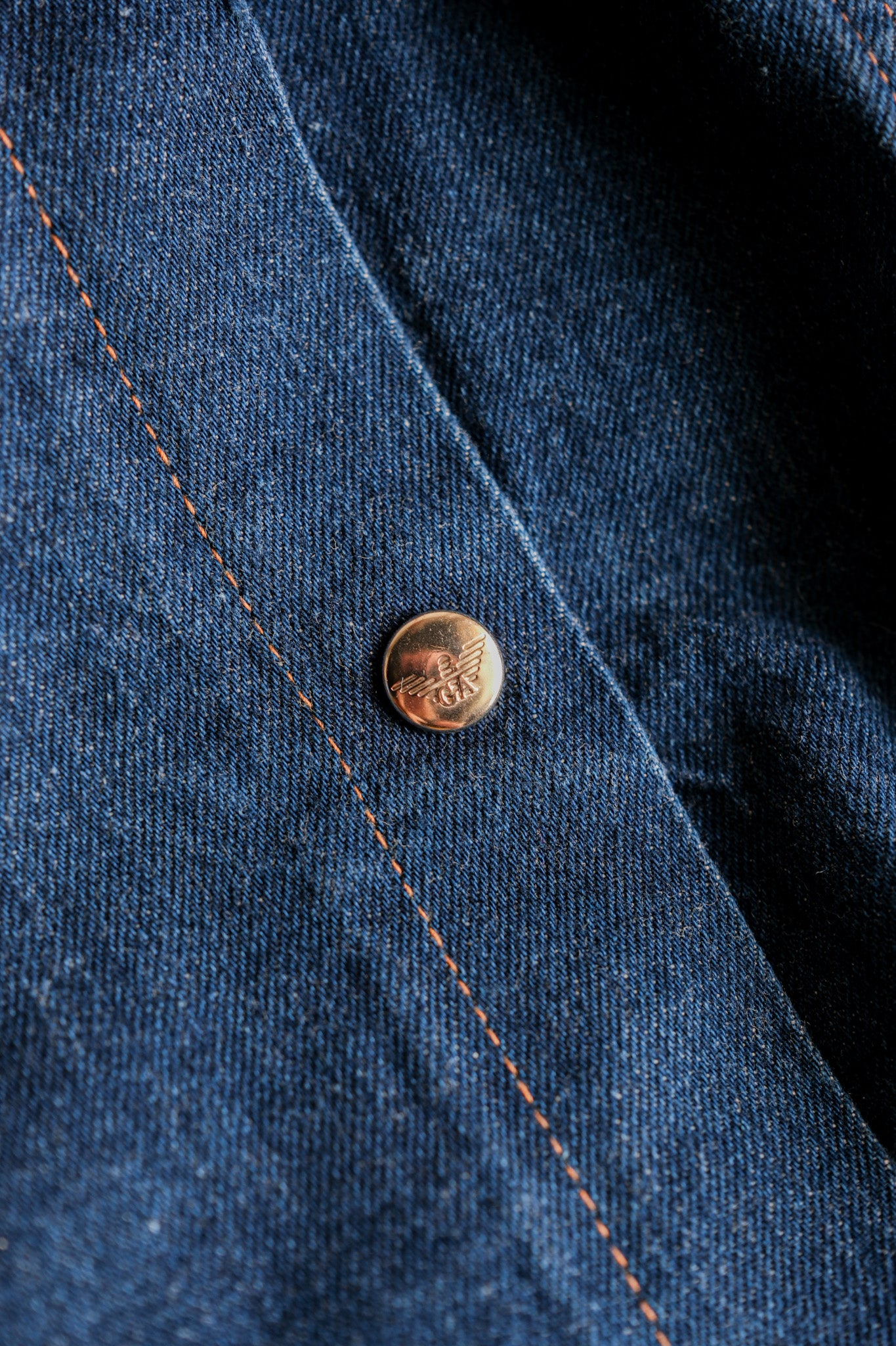 【~80's】Old EMPORIO ARMANI Denim Vest
