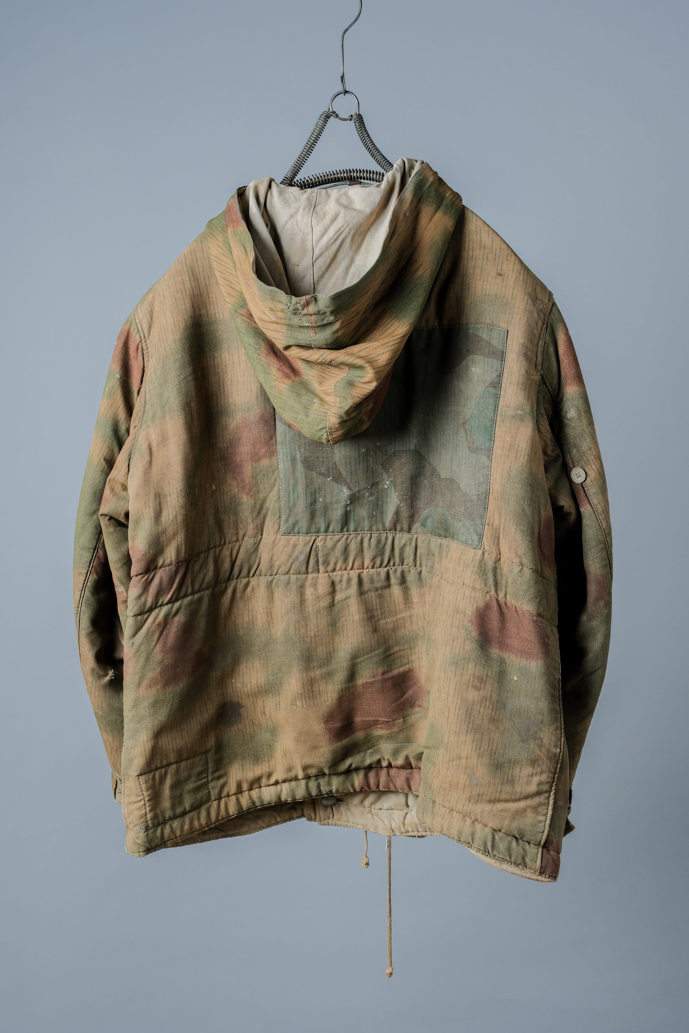 【~40's】WWⅡ German Army Sumpftarnmuster 44 Camouflage 43 Pattern Reversible Winter Parka "Wehrmacht"