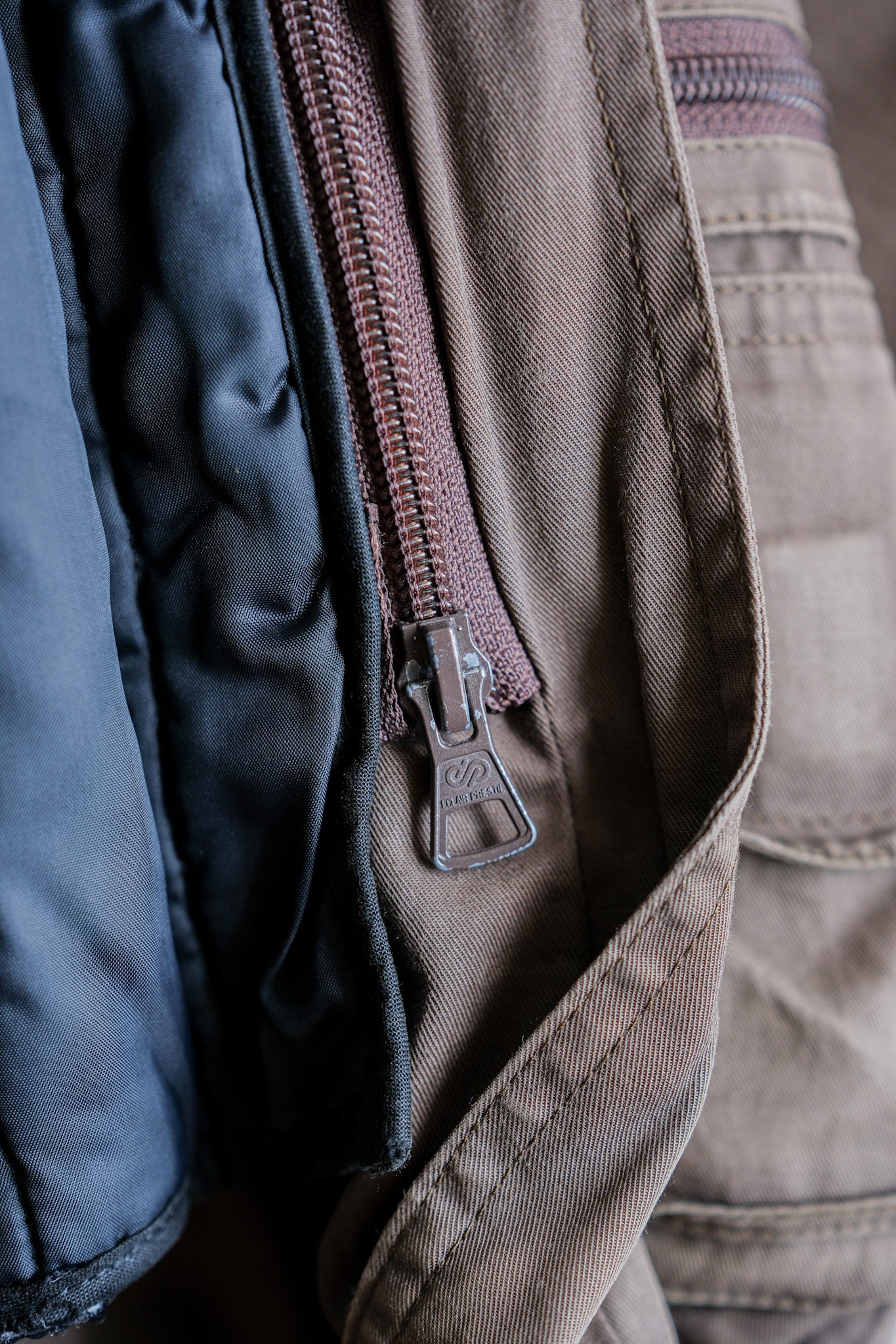 【~90's】Old Renoma Paris Detachable Sleeve Multi Pocket Jacket With Liner