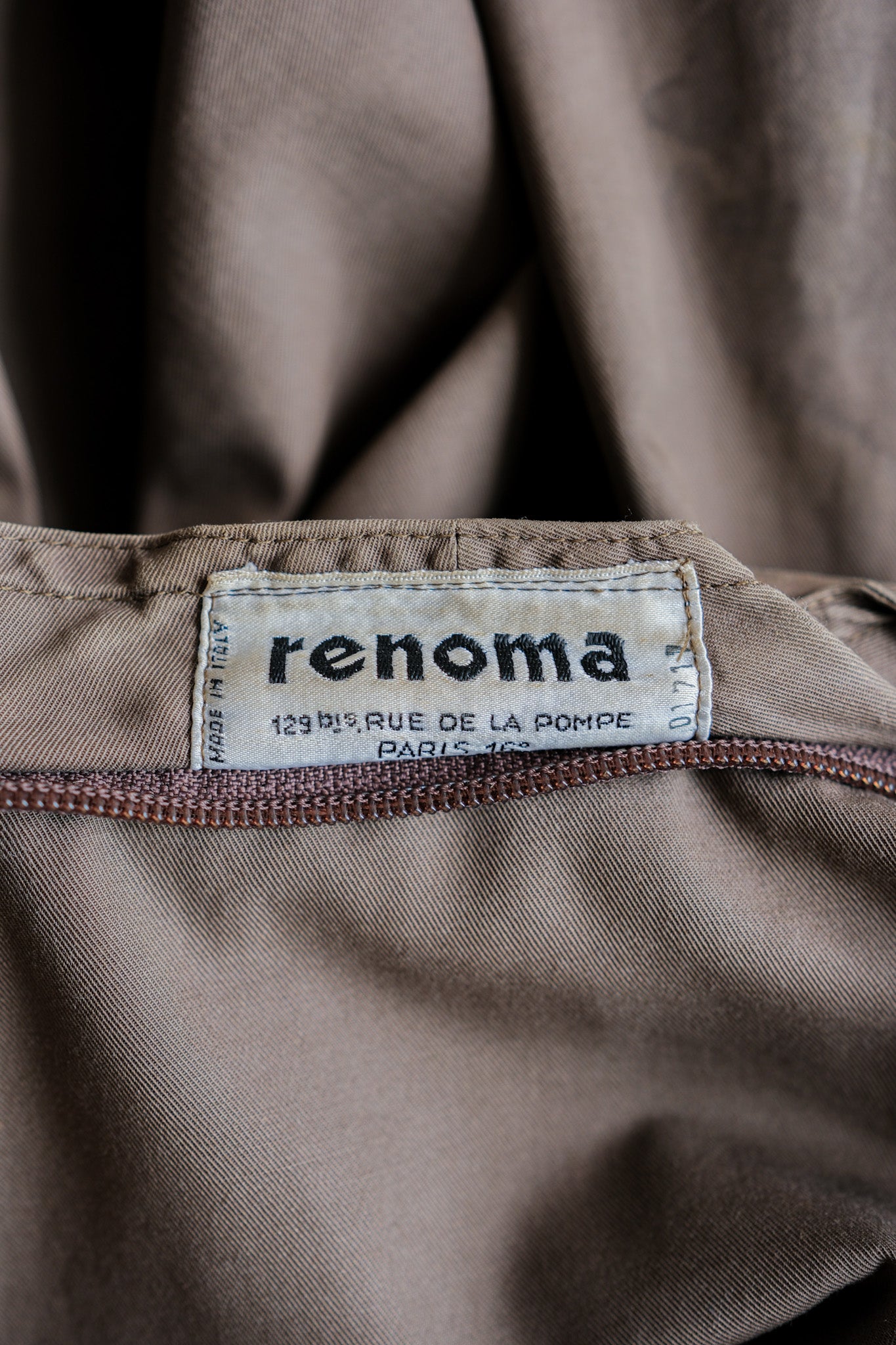 【~90's】Old Renoma Paris Detachable Sleeve Multi Pocket Jacket With Liner