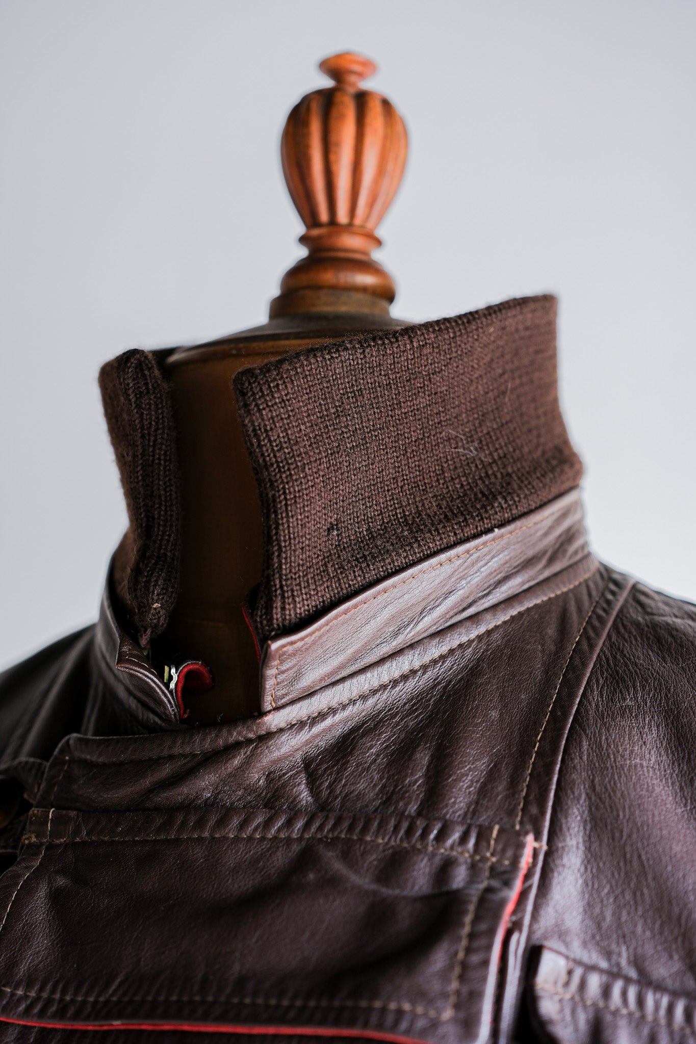 【82AW】Old C.P.Company Dutch Police Jacket Size.48 "All Leather Type"