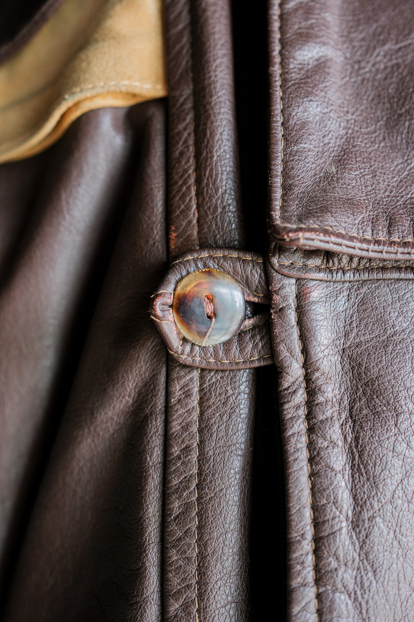 【82AW】Old C.P.Company Dutch Police Jacket Size.48 "All Leather Type"