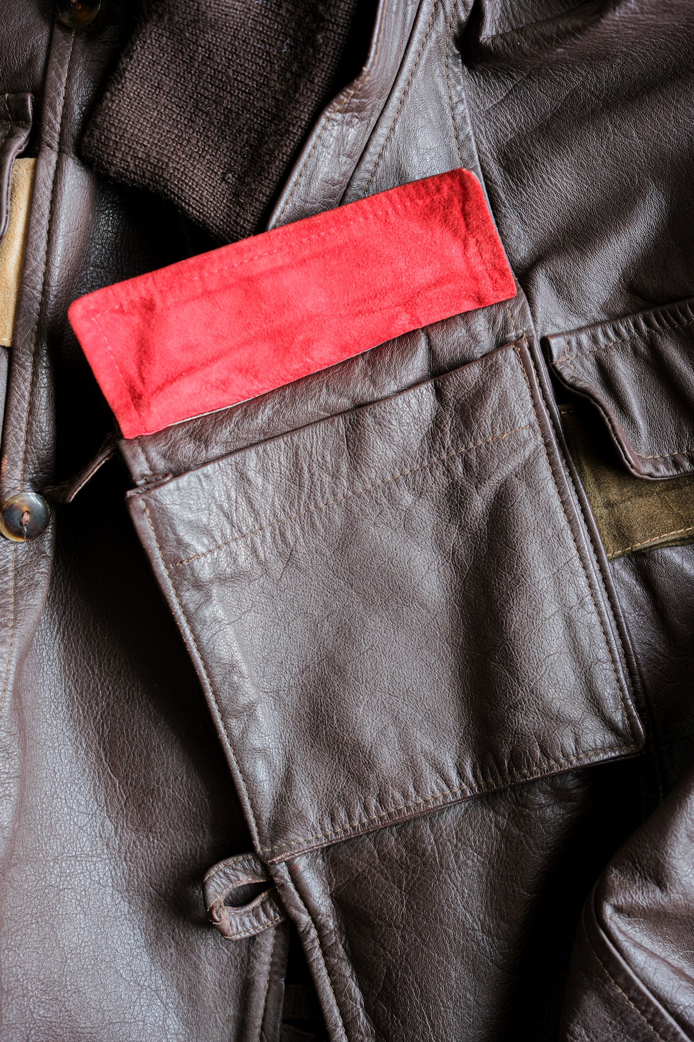 【82AW】Old C.P.Company Dutch Police Jacket Size.48 "All Leather Type"