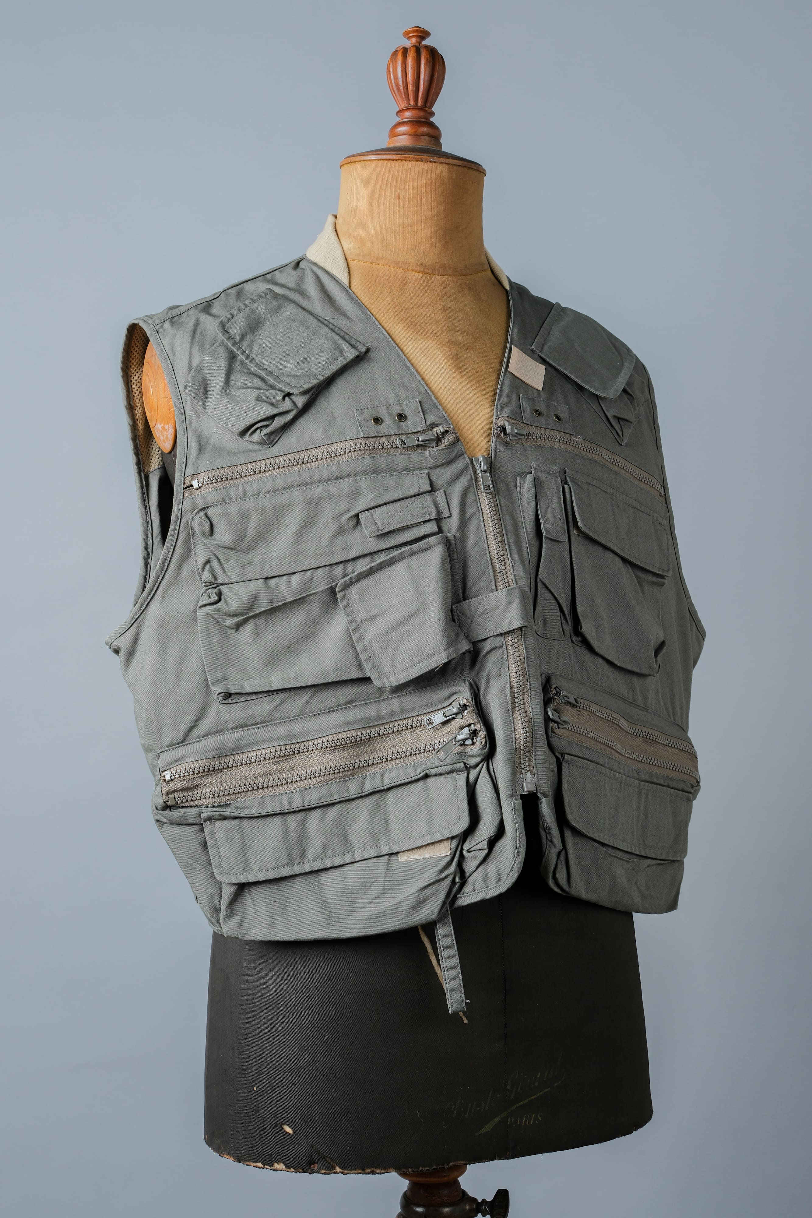 【~90's】Vintage Willis&Geiger Bush Poplin Fishing Vest Size.M