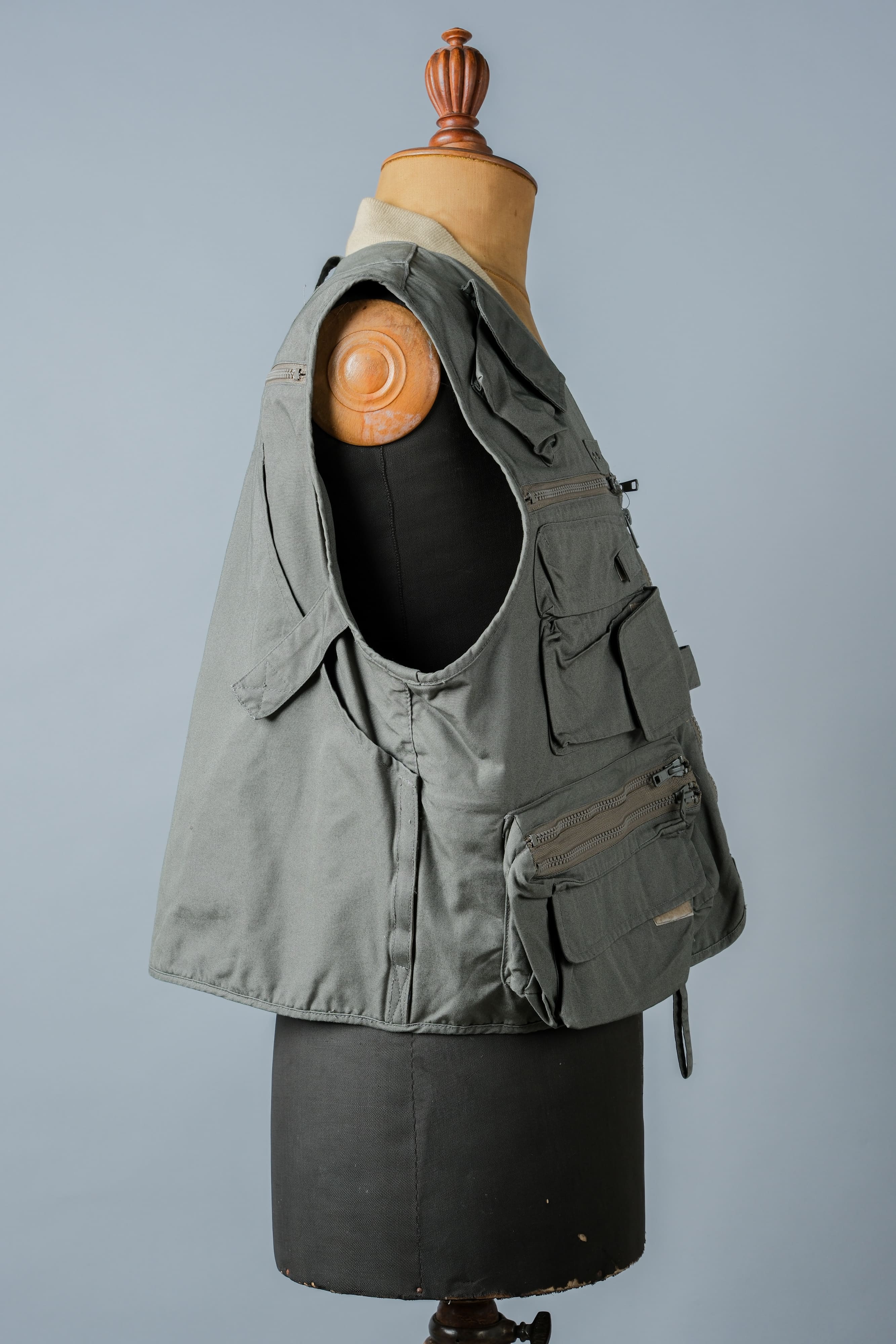 【~90's】Vintage Willis&Geiger Bush Poplin Fishing Vest Size.M