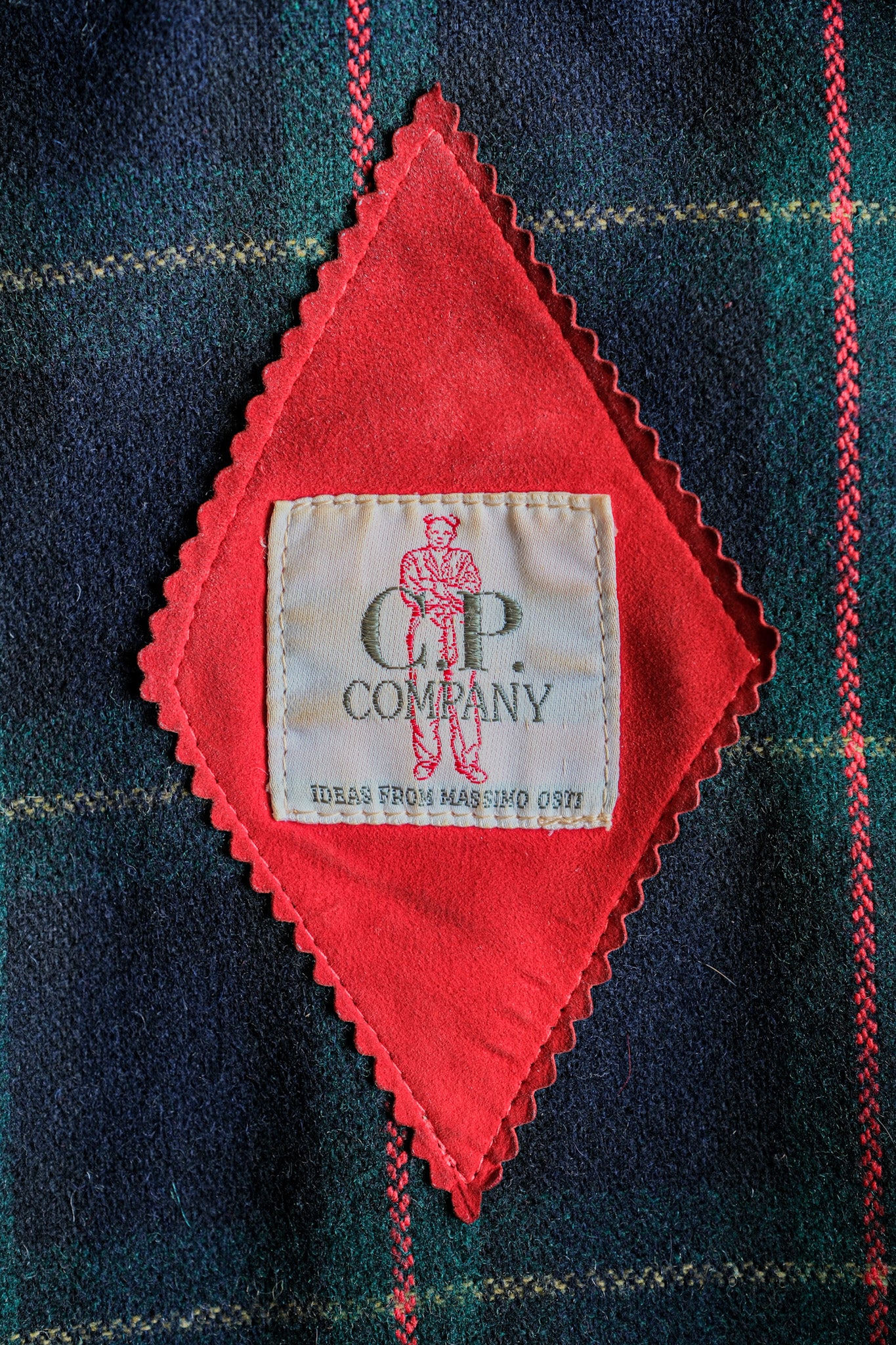 【82AW】Old C.P.Company Dutch Police Jacket Size.48 "All Leather Type"