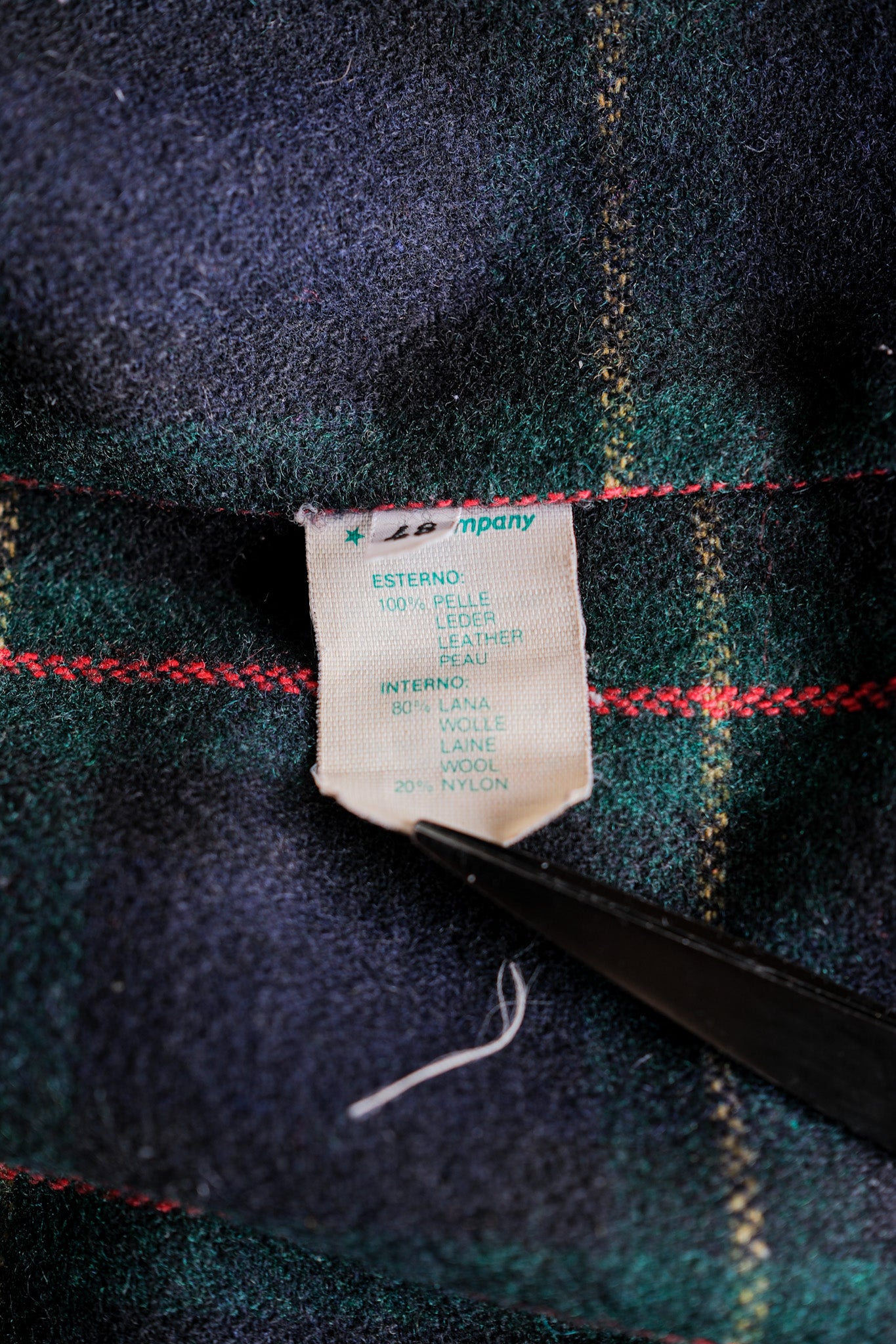 【82AW】Old C.P.Company Dutch Police Jacket Size.48 "All Leather Type"