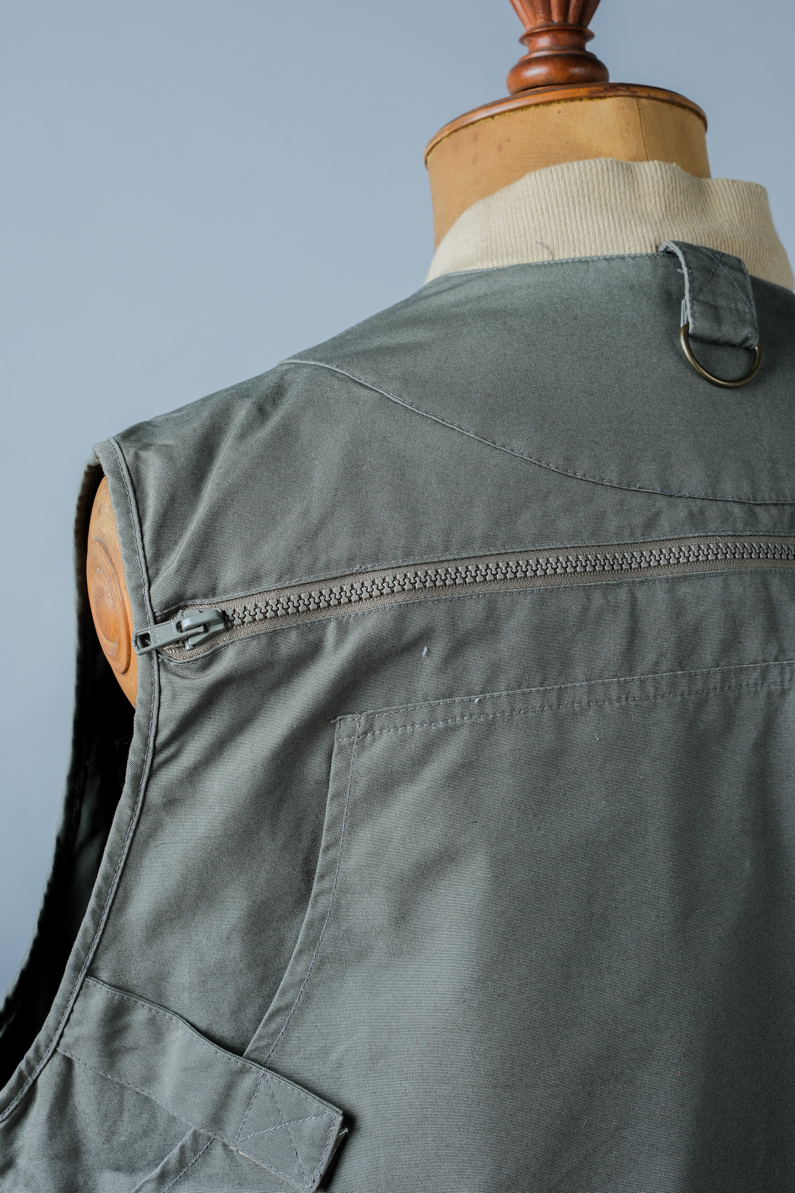 【~90's】Vintage Willis&Geiger Bush Poplin Fishing Vest Size.M