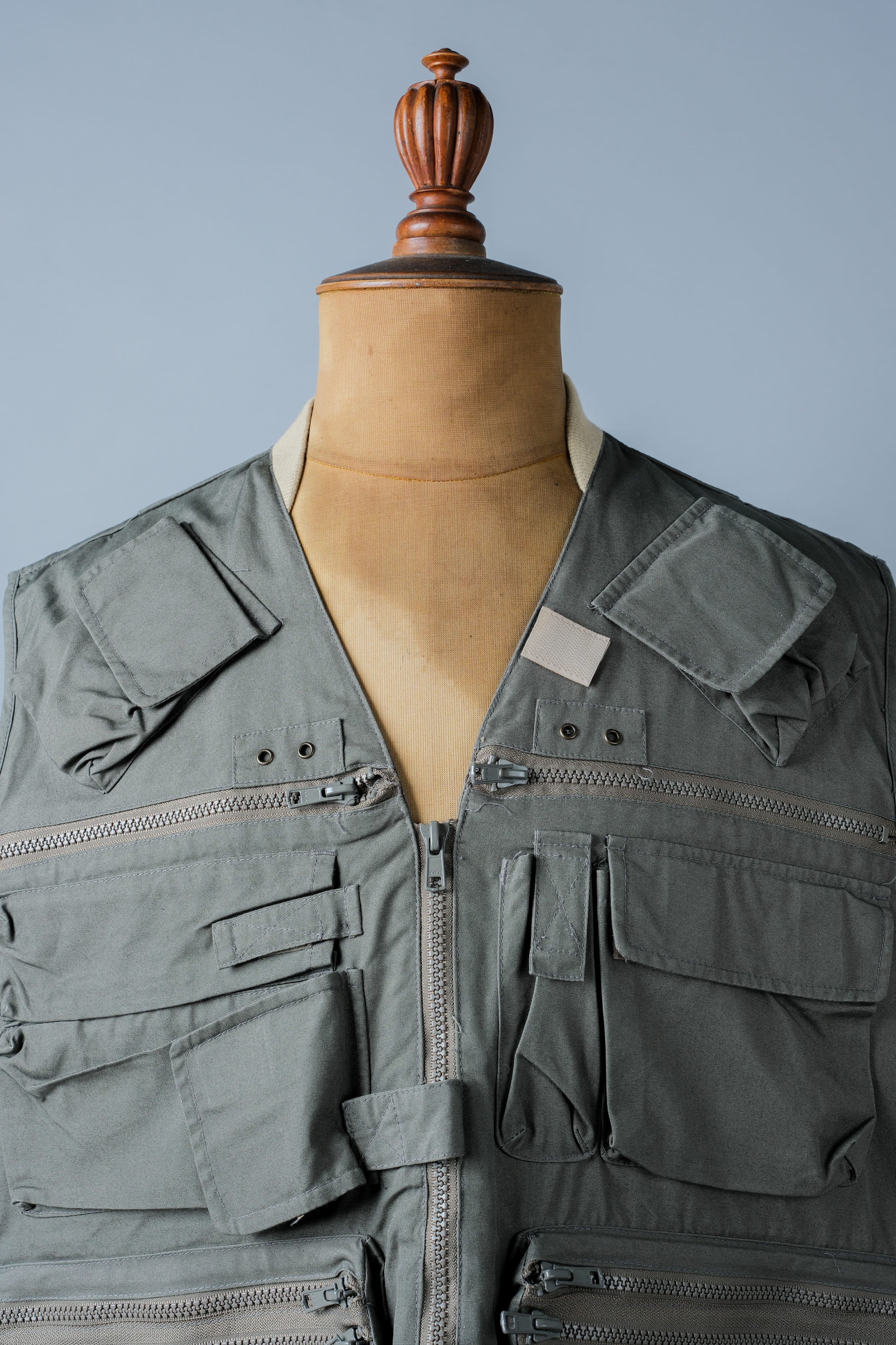 【~90's】Vintage Willis&Geiger Bush Poplin Fishing Vest Size.M
