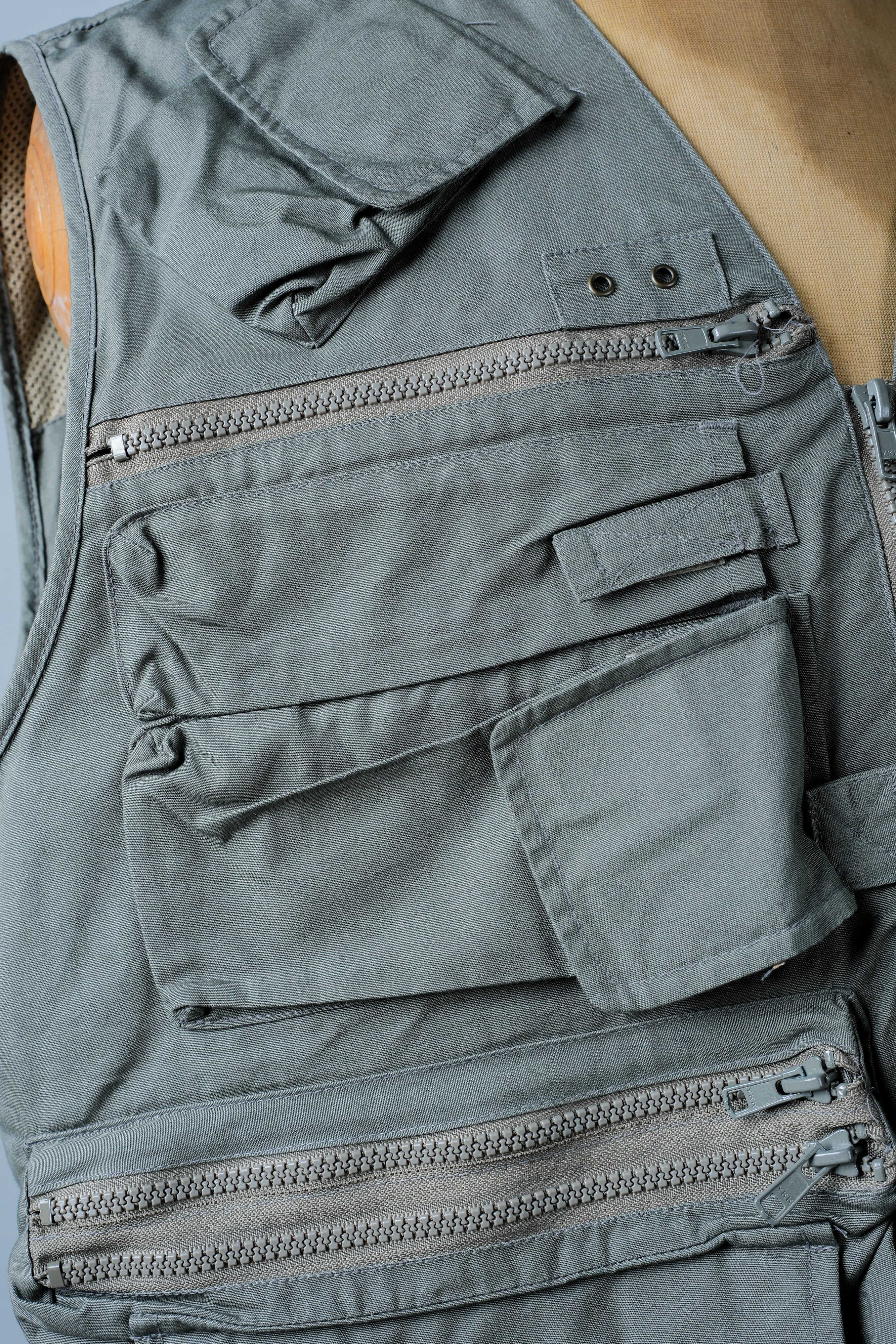 【~90's】Vintage Willis&Geiger Bush Poplin Fishing Vest Size.M
