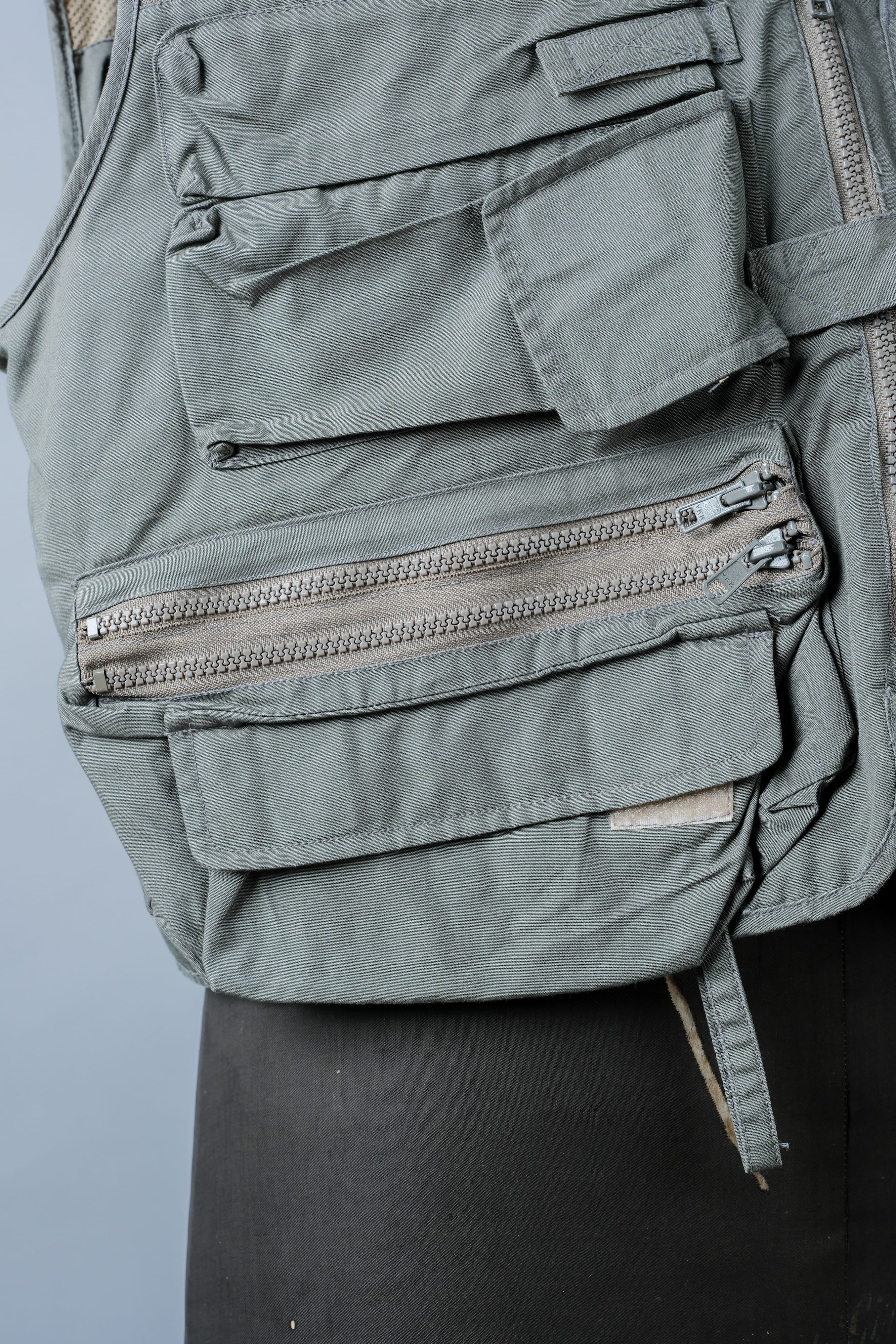 【~90's】Vintage Willis&Geiger Bush Poplin Fishing Vest Size.M