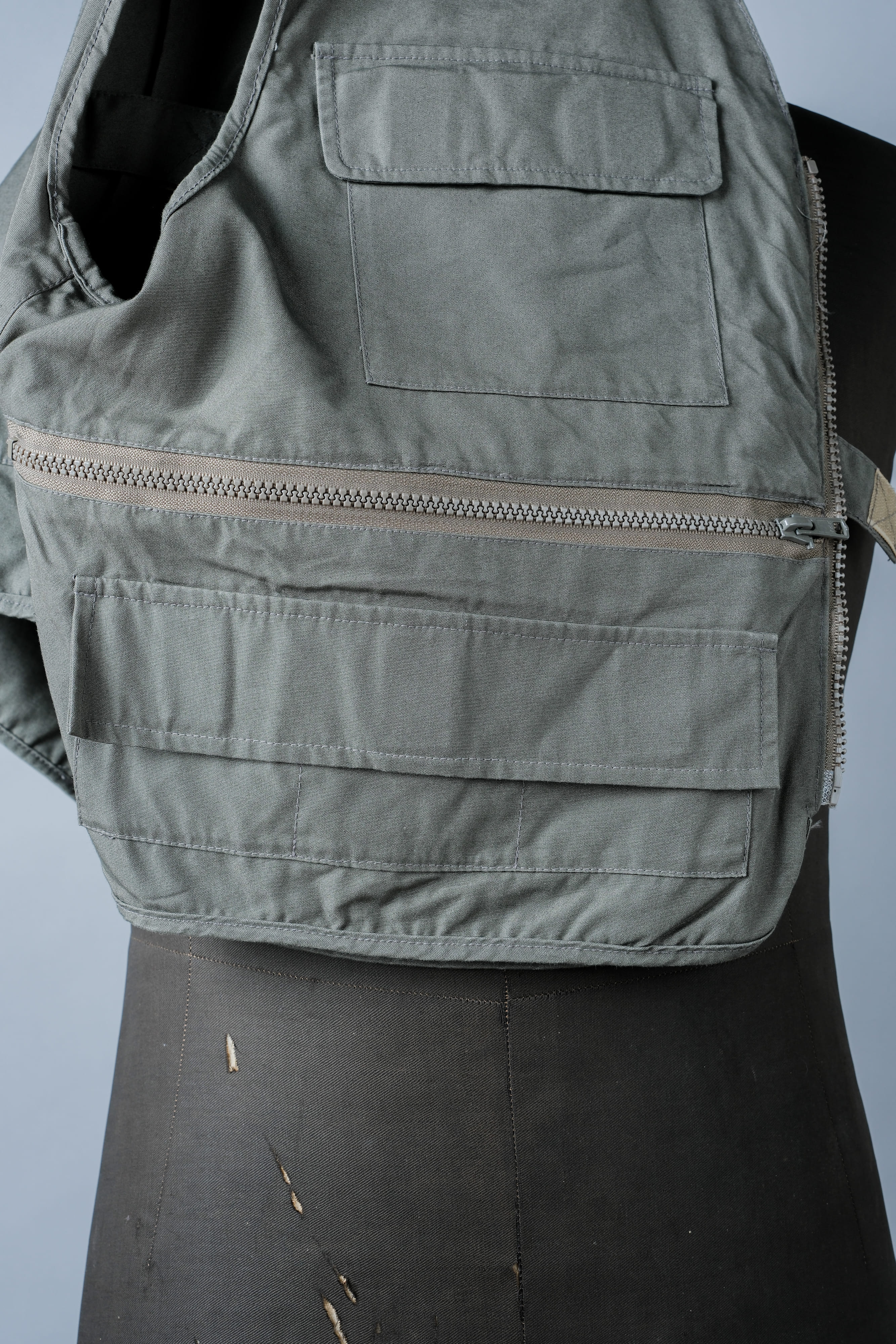 【~90's】Vintage Willis&Geiger Bush Poplin Fishing Vest Size.M