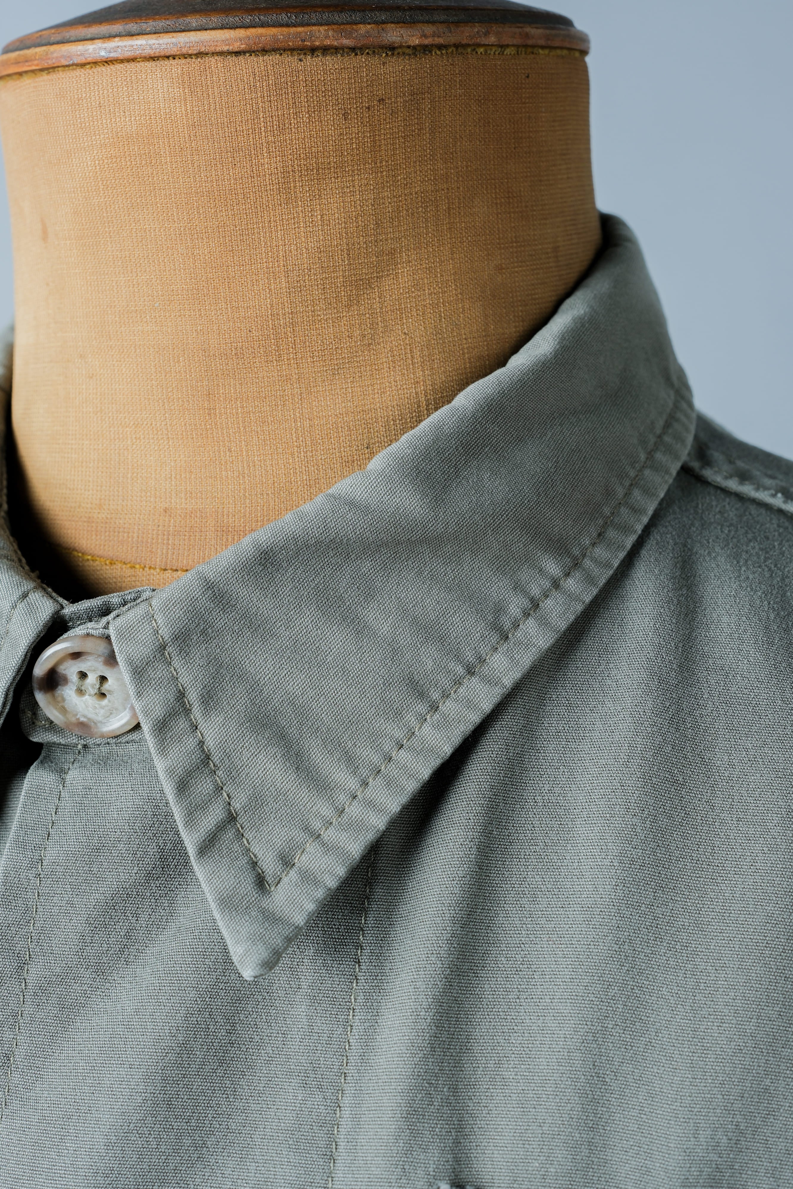 【~90's】Vintage Willis&Geiger Bush Poplin Hemingway Jacket Size.M "Made in U.S.A."