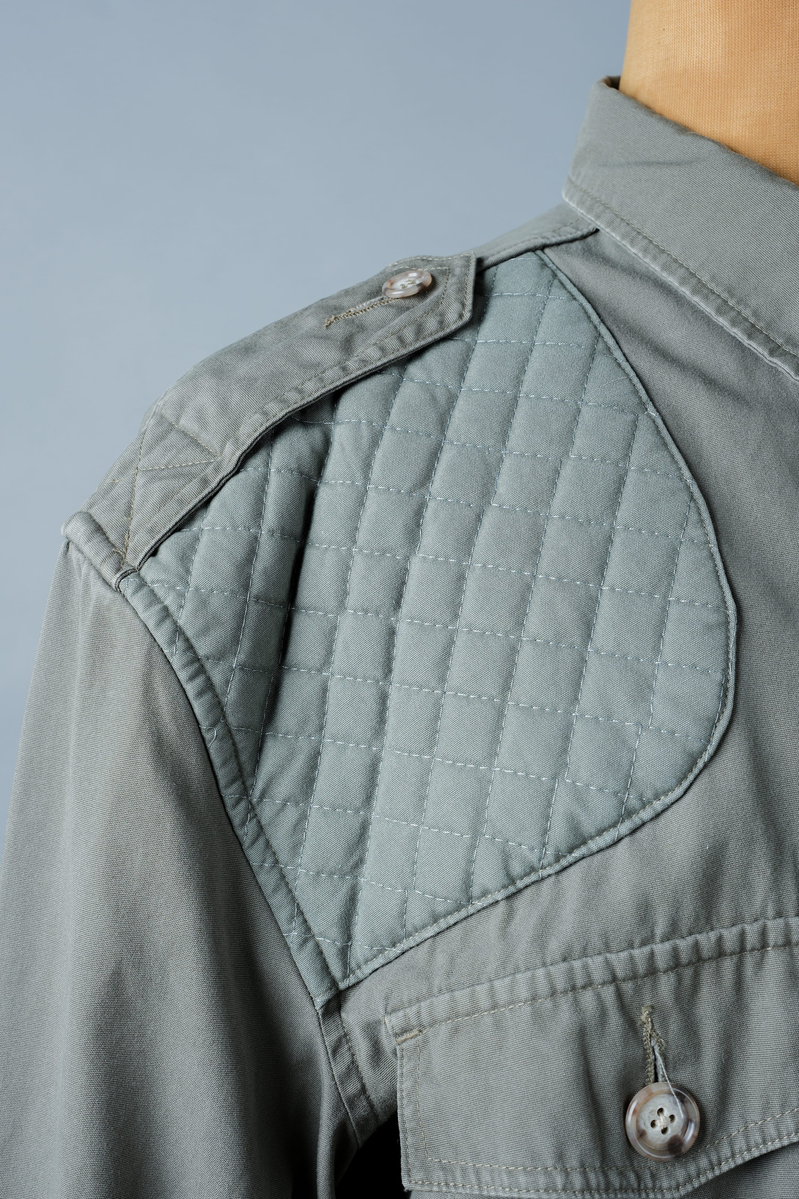 【~90's】Vintage Willis&Geiger Bush Poplin Hemingway Jacket Size.M "Made in U.S.A."