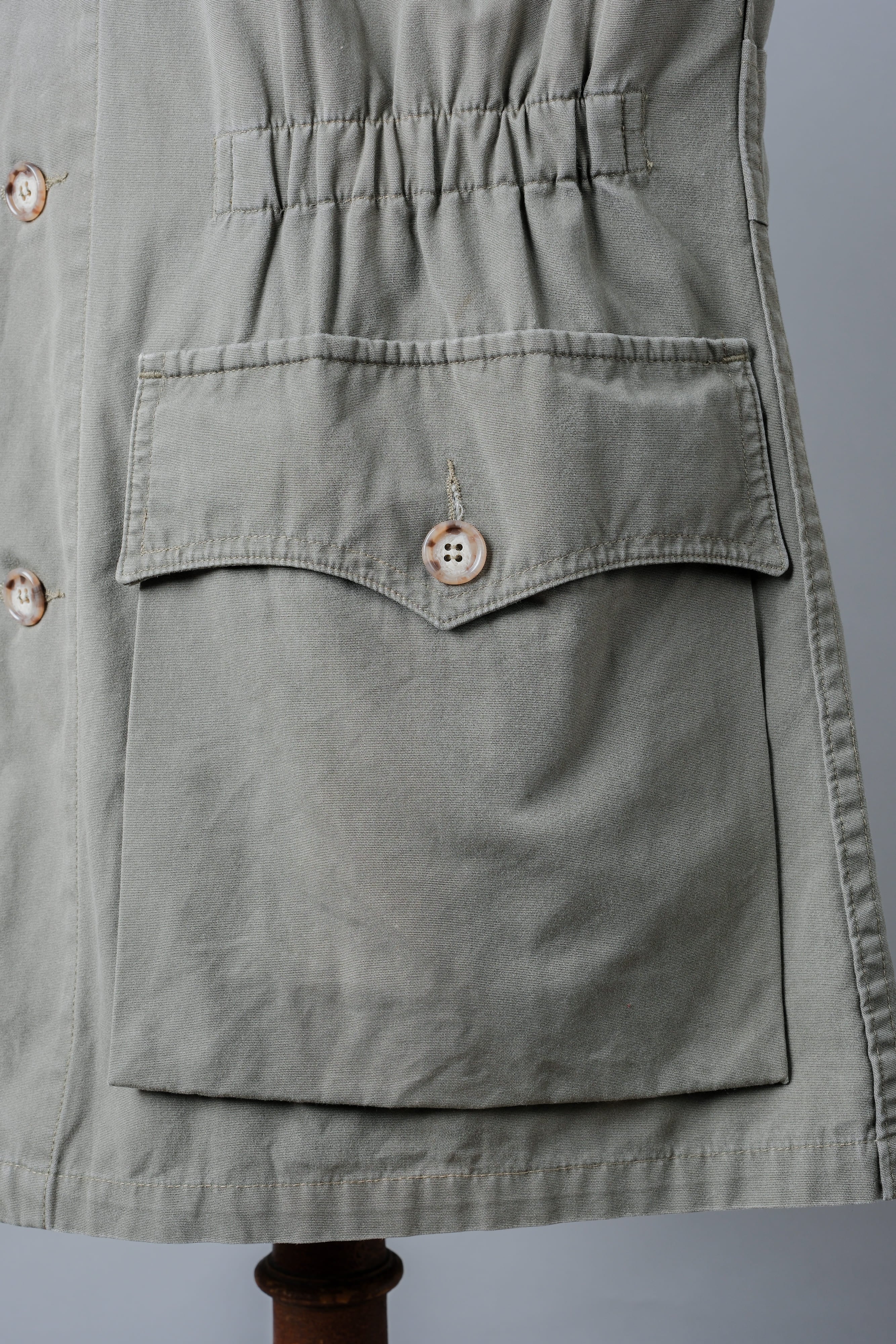 【~90's】Vintage Willis&Geiger Bush Poplin Hemingway Jacket Size.M "Made in U.S.A."